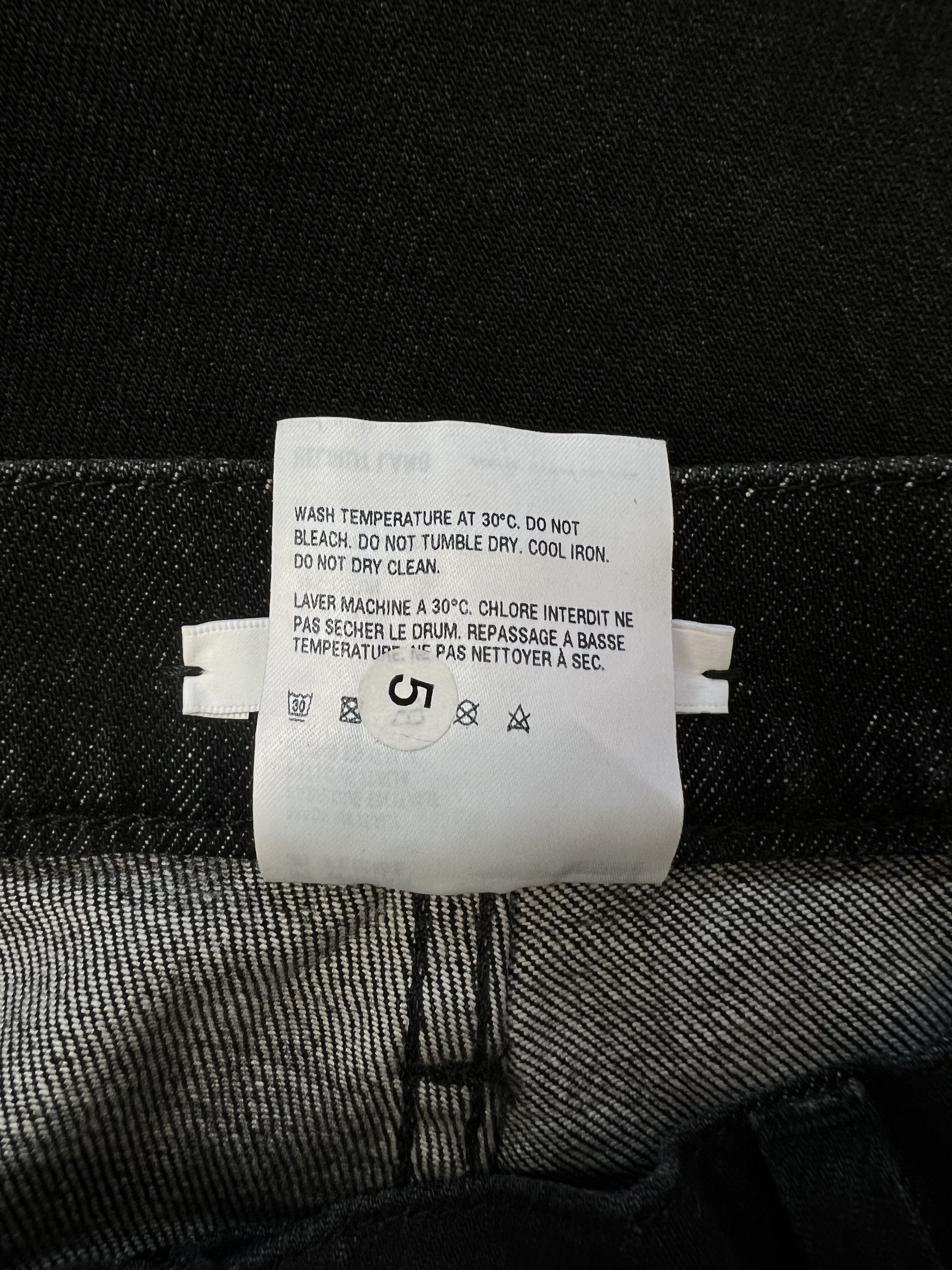Helmut Lang ⚡️QUICK SALE⚡️Helmut Lang Black Jeans Denim Size 30" / US 8 / IT 44 - 4 Thumbnail