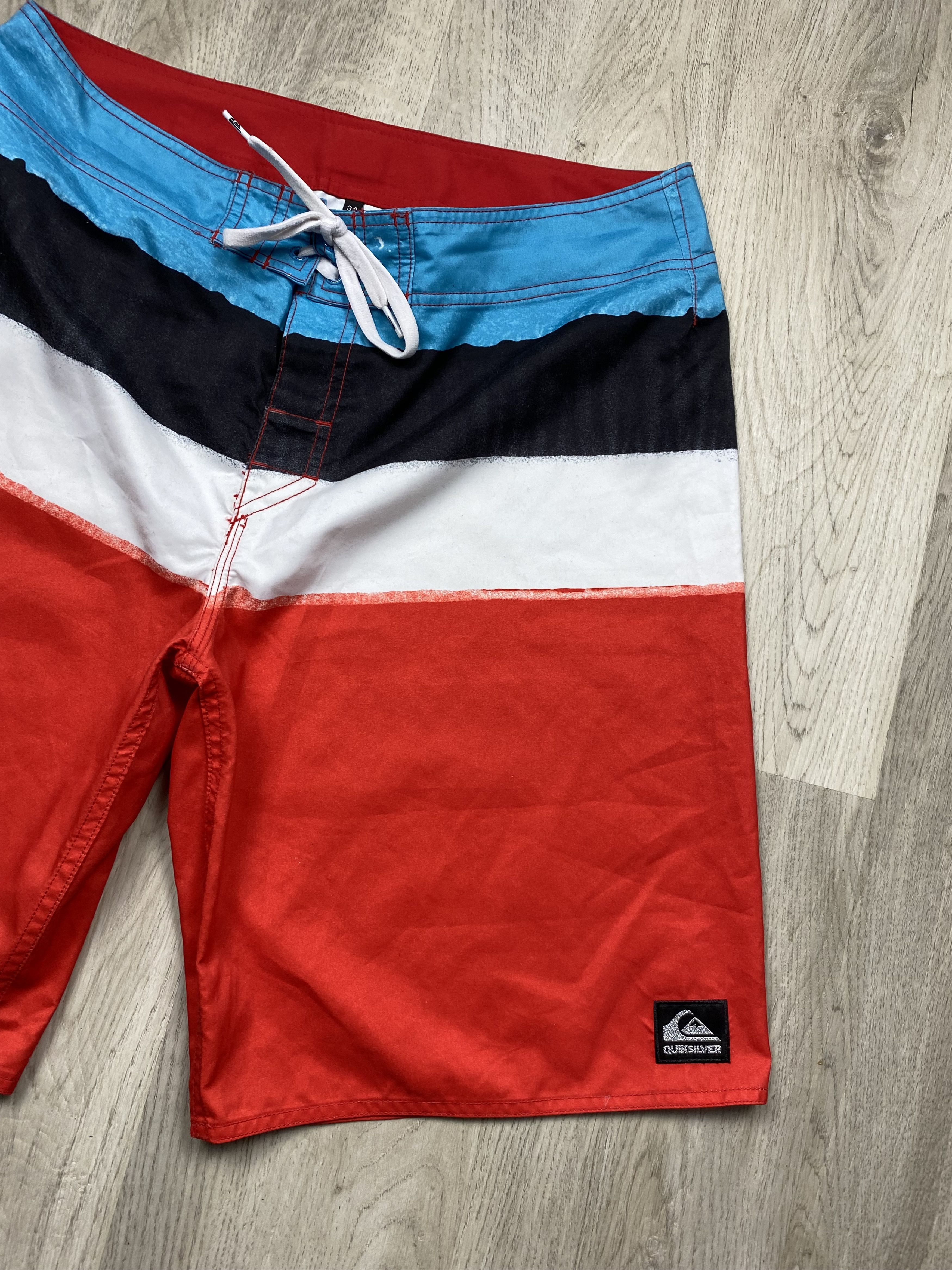 Quiksilver Quicksilver Vintage Mens Nylon Swimming Shorts Y2K Size US 34 / EU 50 - 2 Thumbnail
