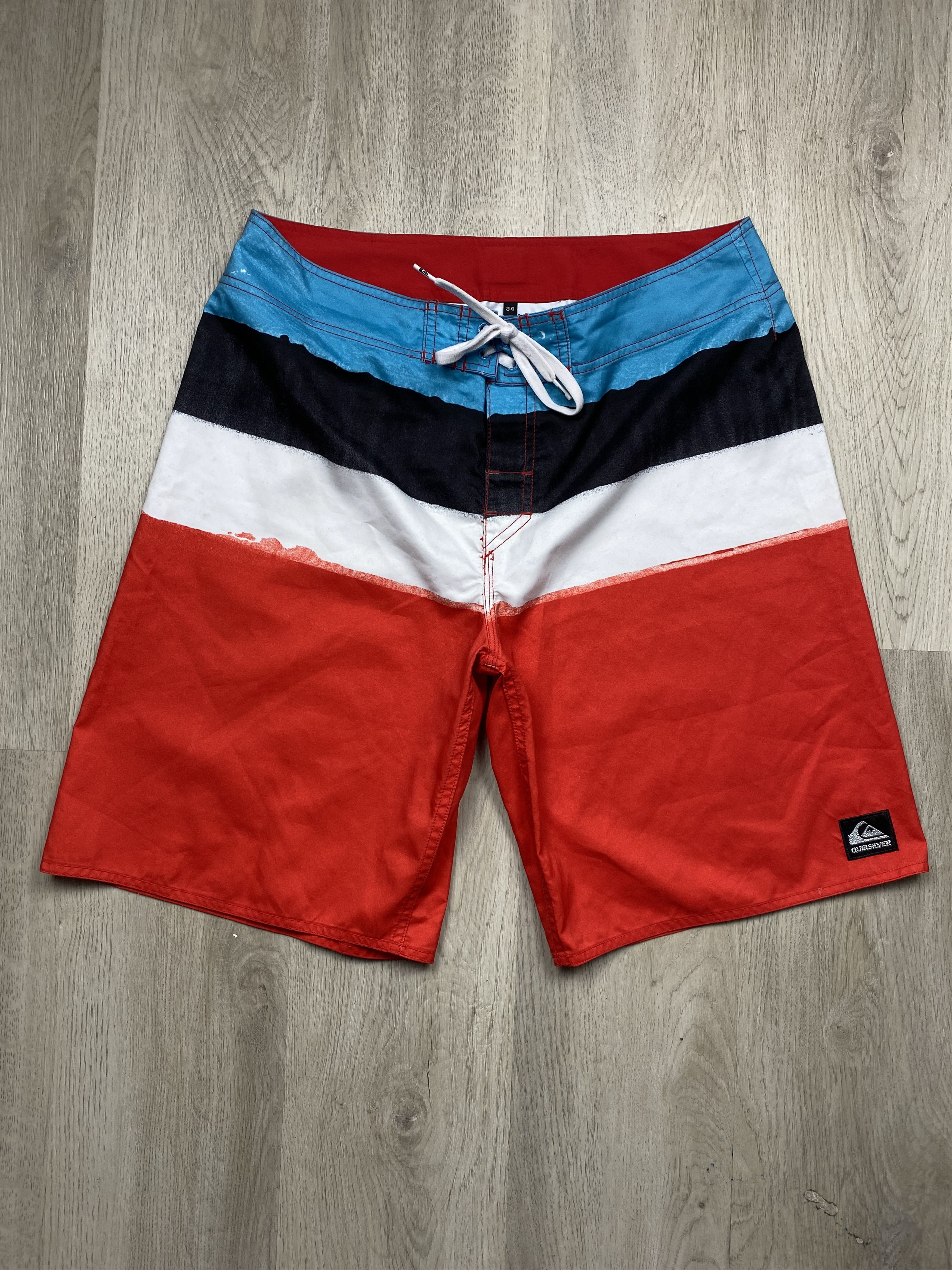 Quiksilver Quicksilver Vintage Mens Nylon Swimming Shorts Y2K Size US 34 / EU 50 - 1 Thumbnail