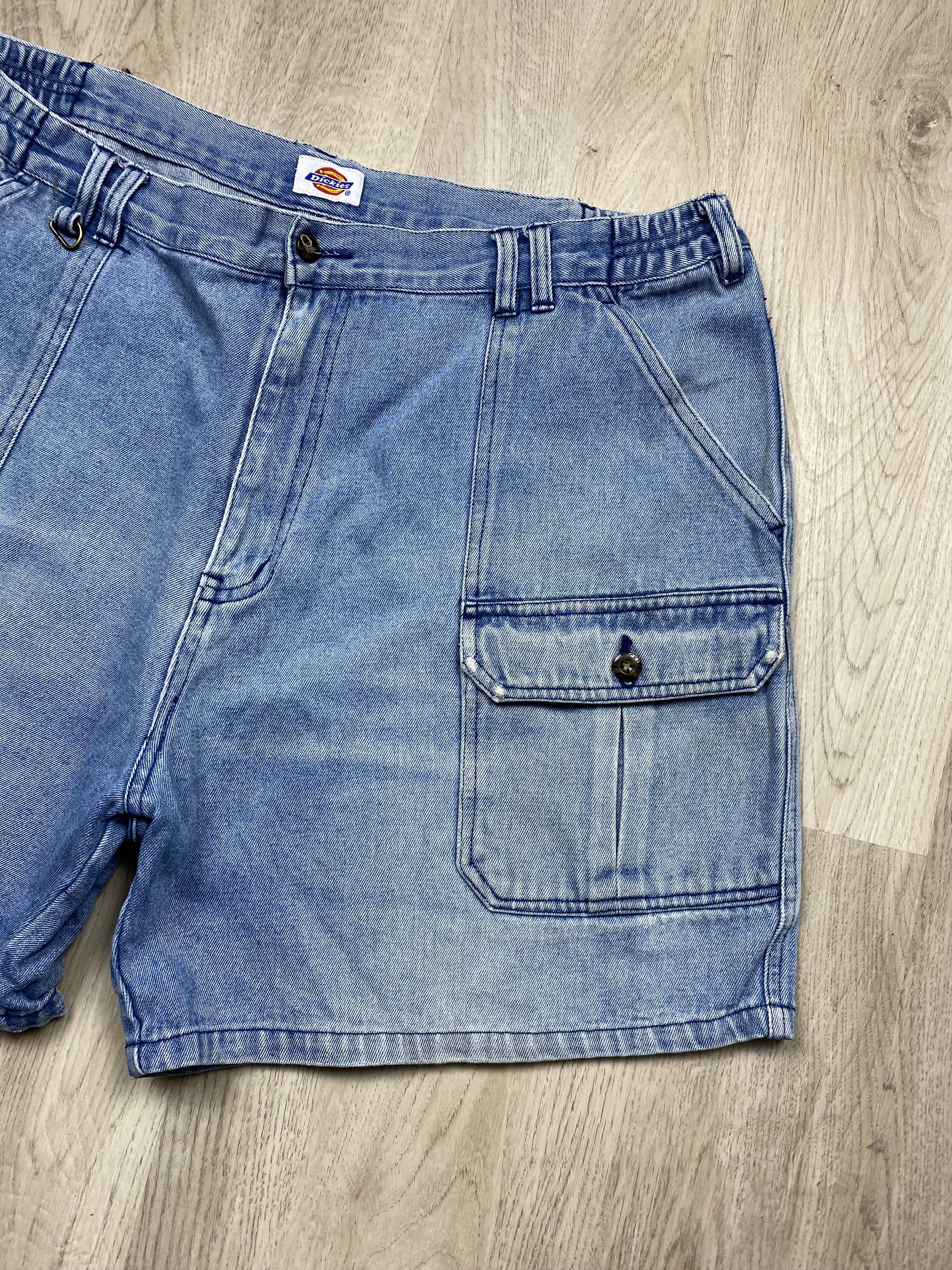 Dickies × Vintage Dickies Vintage Mens Denim Shorts Jeans Y2K Size US 40 / EU 56 - 2 Thumbnail