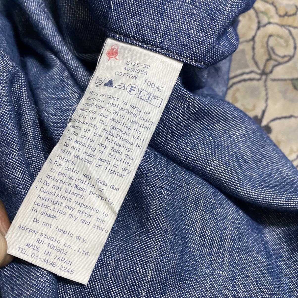 45rpm 45rpm Light Denim Trouser Size US 32 / EU 48 - 19 Thumbnail