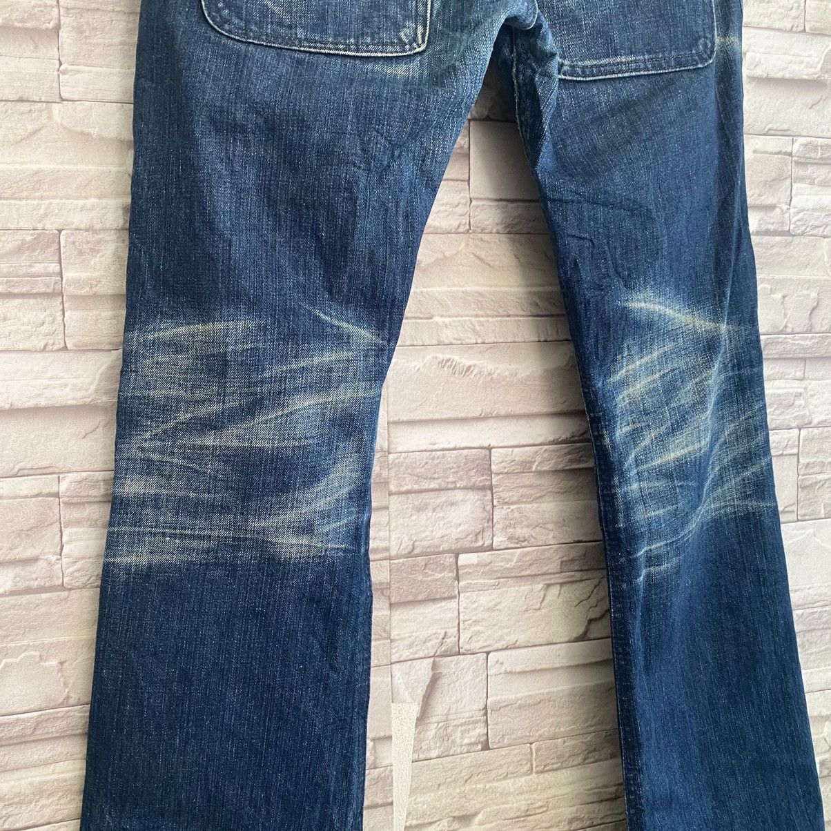 Tete Homme Tete Homme Denim Flare Leather Pocket Size US 29 - 12 Thumbnail