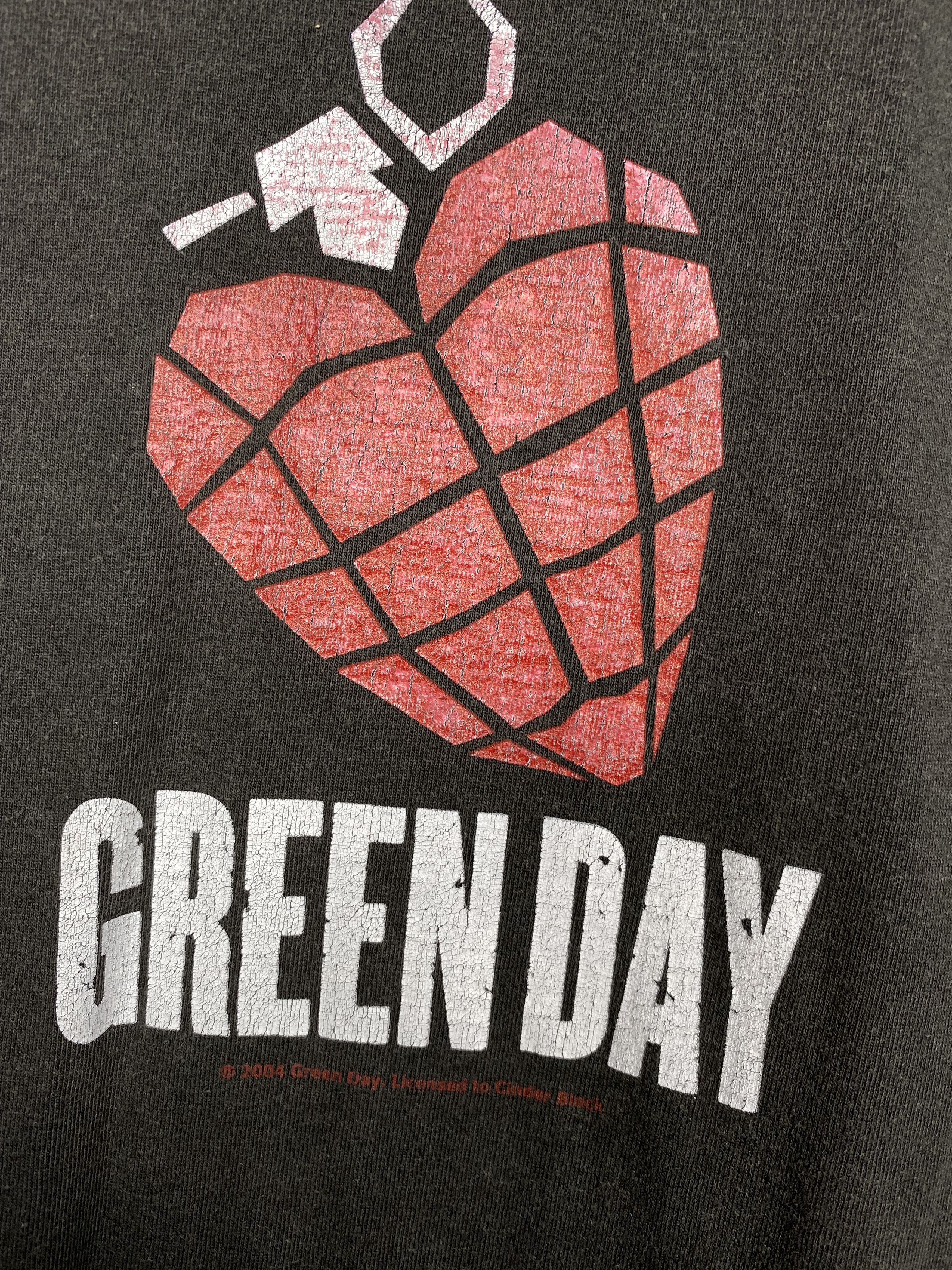 Band Tees Green Day 2004 Vintage Rock Bands T-Shirt Tee Y2K Size US S / EU 44-46 / 1 - 3 Thumbnail