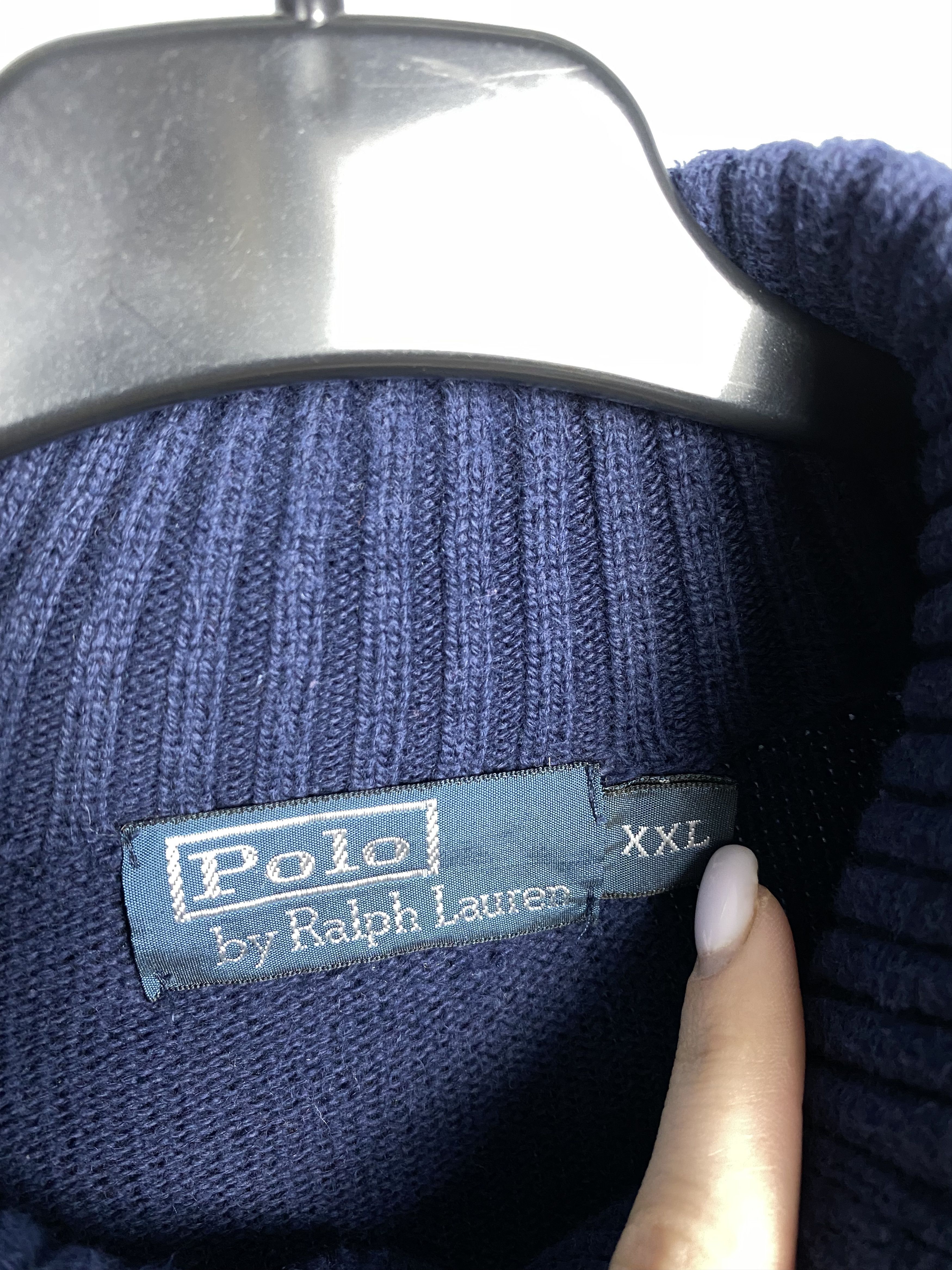 Polo Ralph Lauren Polo Ralph Lauren Vintage Mens 1\4 Quarter Zip Sweater Y2K Size US XXL / EU 58 / 5 - 4 Thumbnail