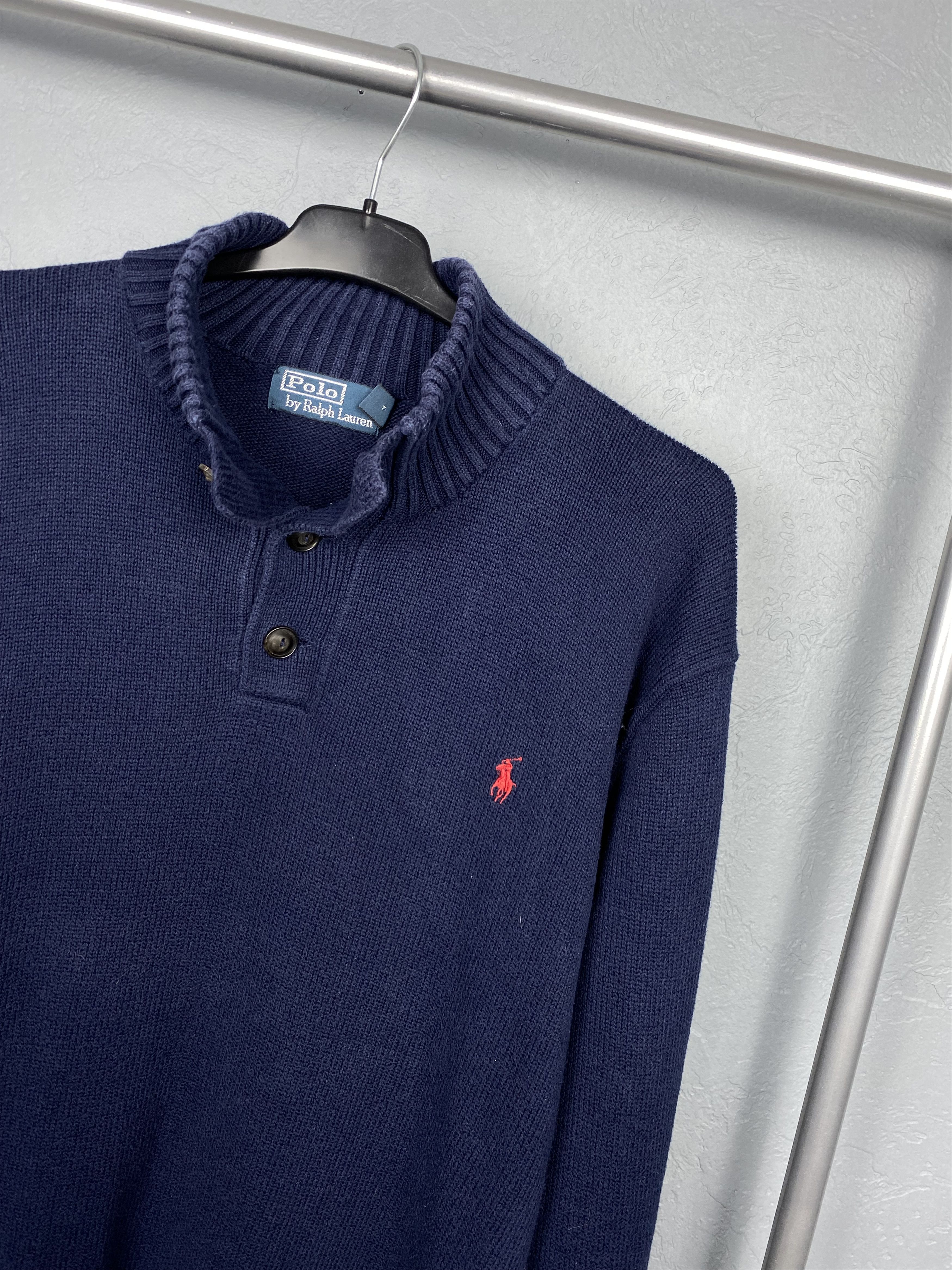 Polo Ralph Lauren Polo Ralph Lauren Vintage Mens 1\4 Quarter Zip Sweater Y2K Size US XXL / EU 58 / 5 - 2 Thumbnail