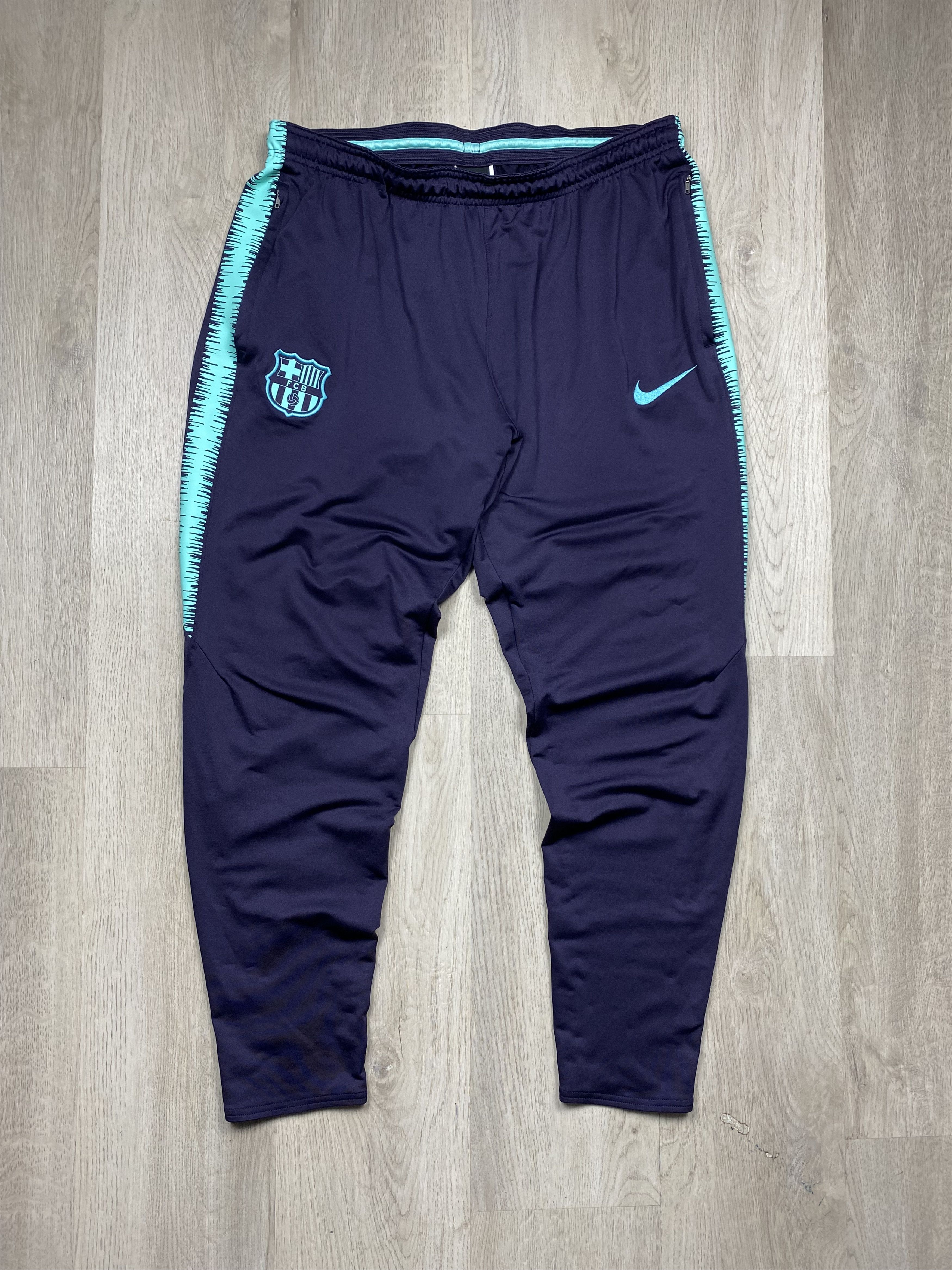 Nike Nike F.C. Barcelona Dri Fit Mens Track Pants Size US 34 / EU 50 - 1 Thumbnail