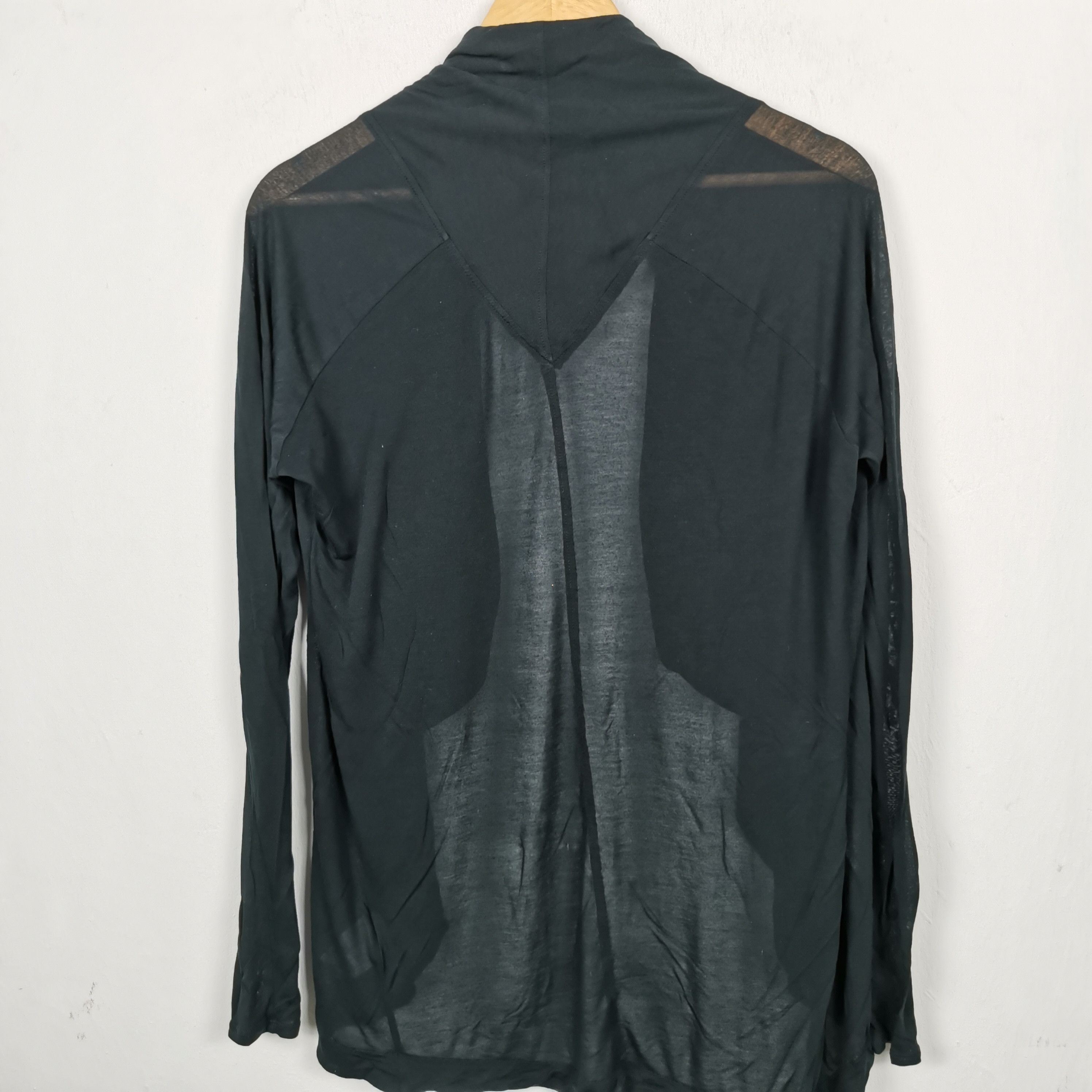 Helmut Lang Helmut Lang Drapped Sonar Cardigan Helmut Lang Sweater Size M / US 6-8 / IT 42-44 - 6 Thumbnail