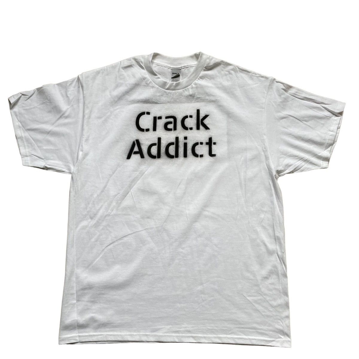 Band Tees × Vintage Funny Crack Addict Custom tshirt Size US L / EU 52-54 / 3 - 1 Thumbnail