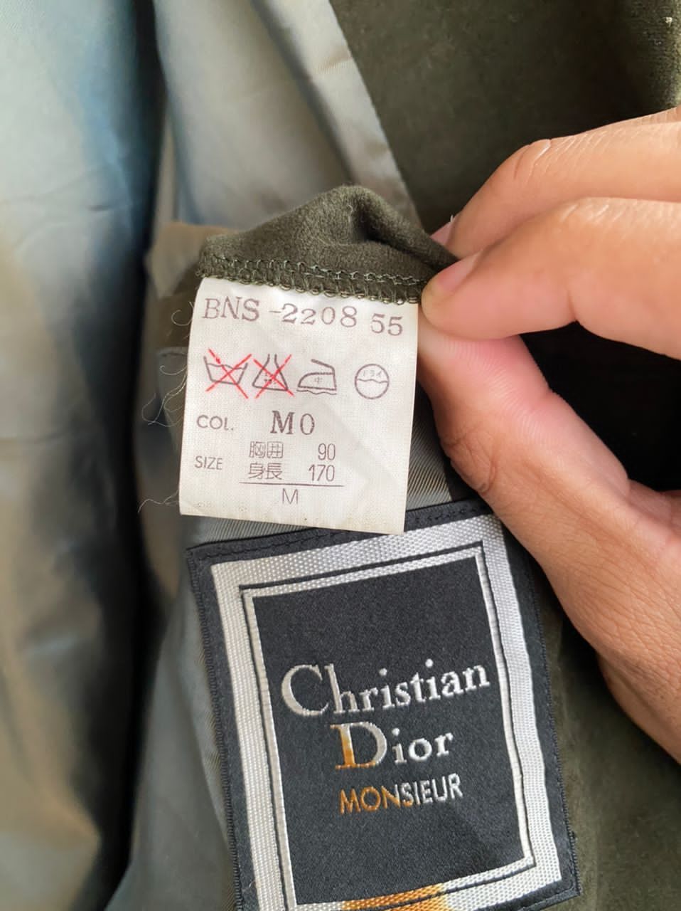 Christian Dior Monsieur Vintage Christian Dior Monseur Wool Bomber Jacket Size US M / EU 48-50 / 2 - 13 Thumbnail