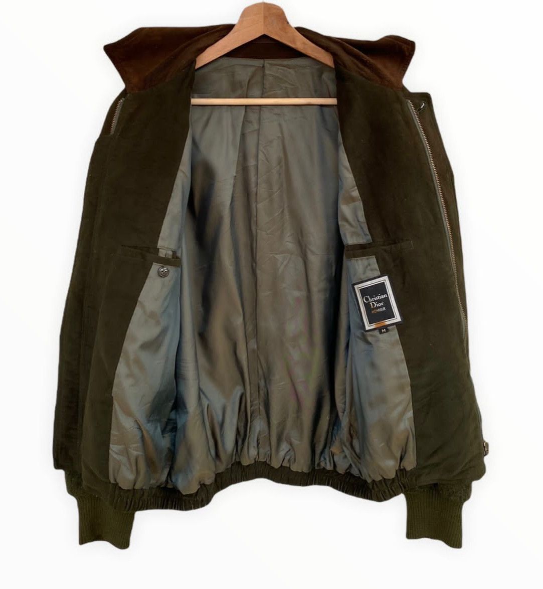 Christian Dior Monsieur Vintage Christian Dior Monseur Wool Bomber Jacket Size US M / EU 48-50 / 2 - 11 Thumbnail