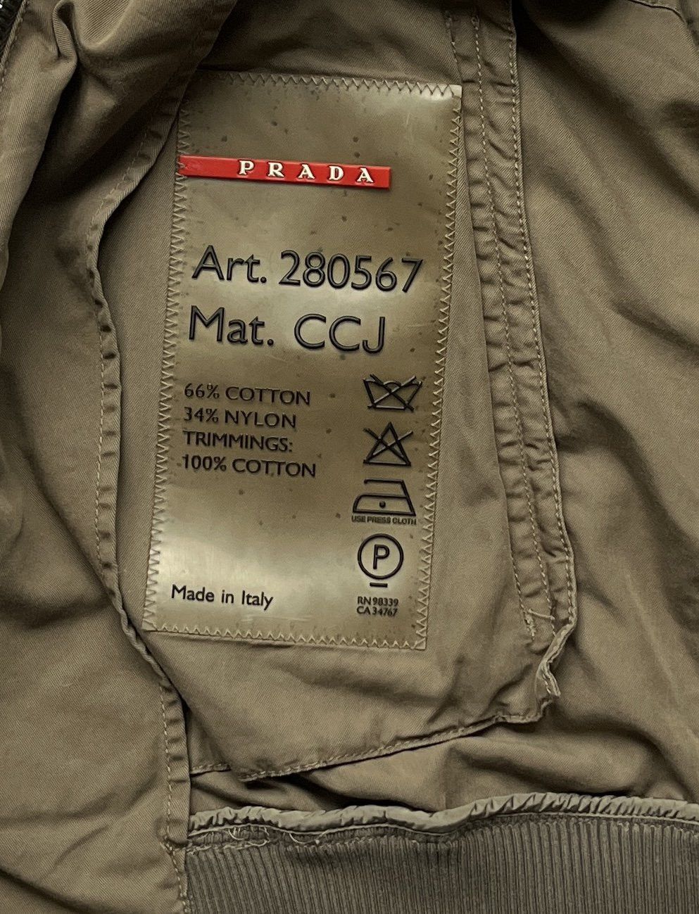 Prada ⚡️QUICK SALE⚡️2000's Prada Light Brown Jacket Size US XS / EU 42 / 0 - 4 Thumbnail