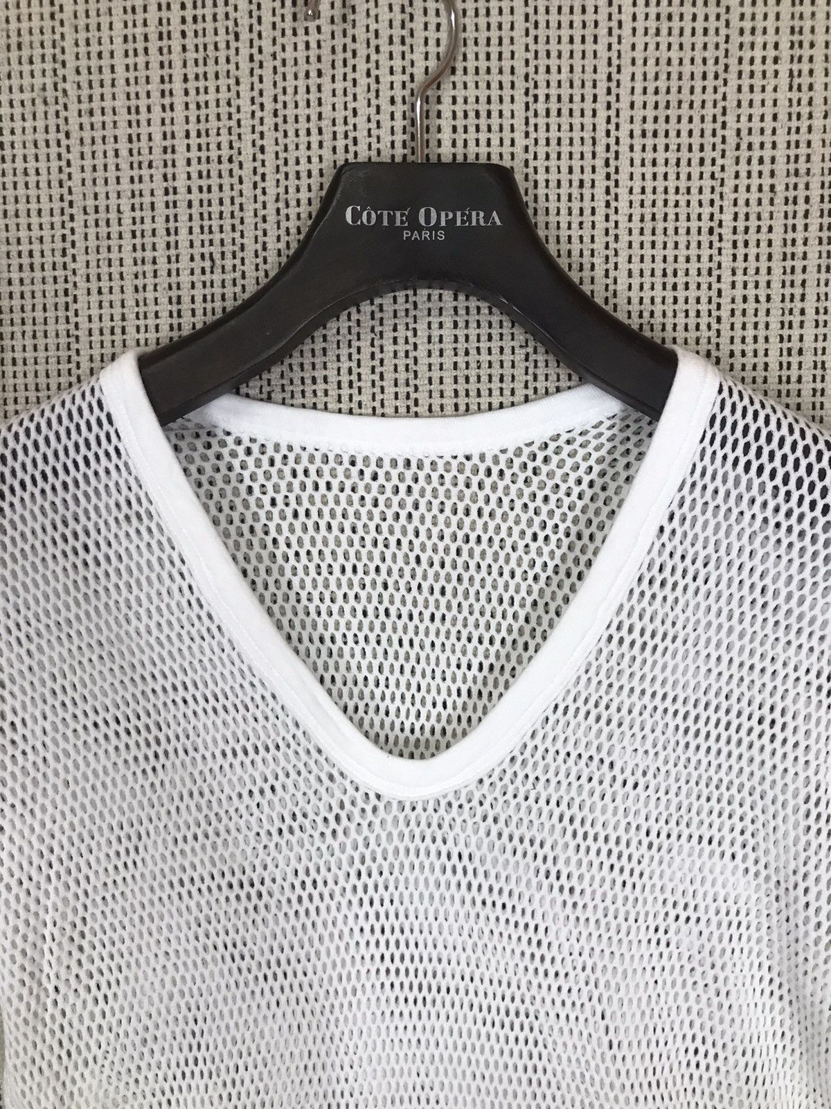 Japanese Brand × Vintage ‼️VINTAGE 80s MESH TSHIRT VERY RARE‼️ Size US M / EU 48-50 / 2 - 2 Thumbnail