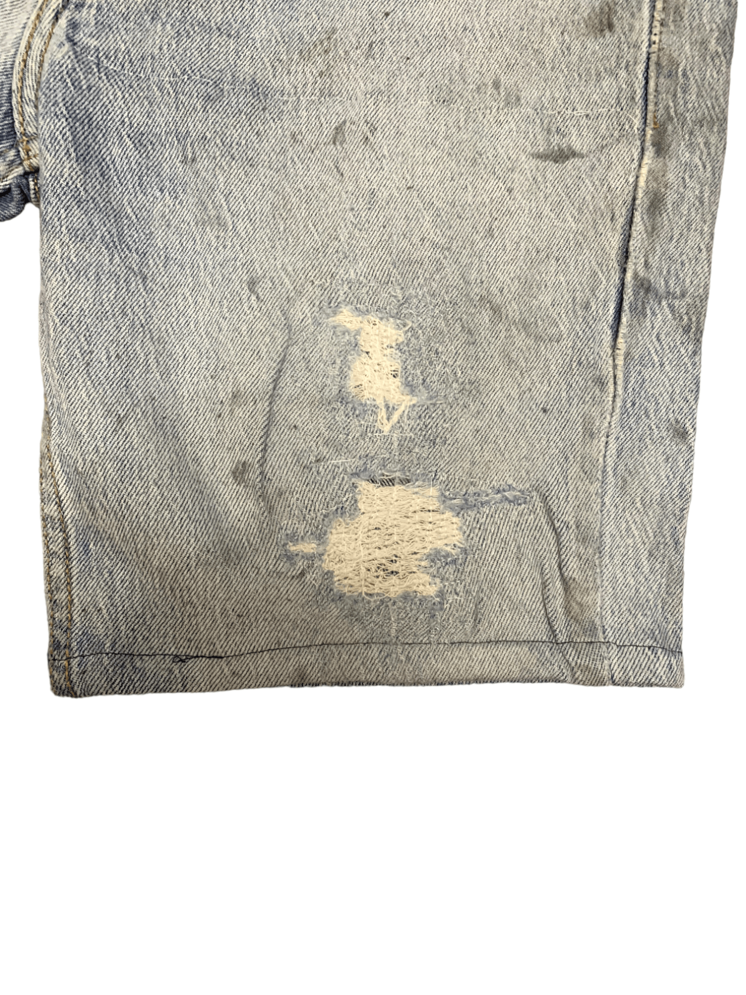 Levi's Vintage Levis 511 Mud Wash Distressed Jean Shorts Jorts Size US 28 / EU 44 - 11 Thumbnail