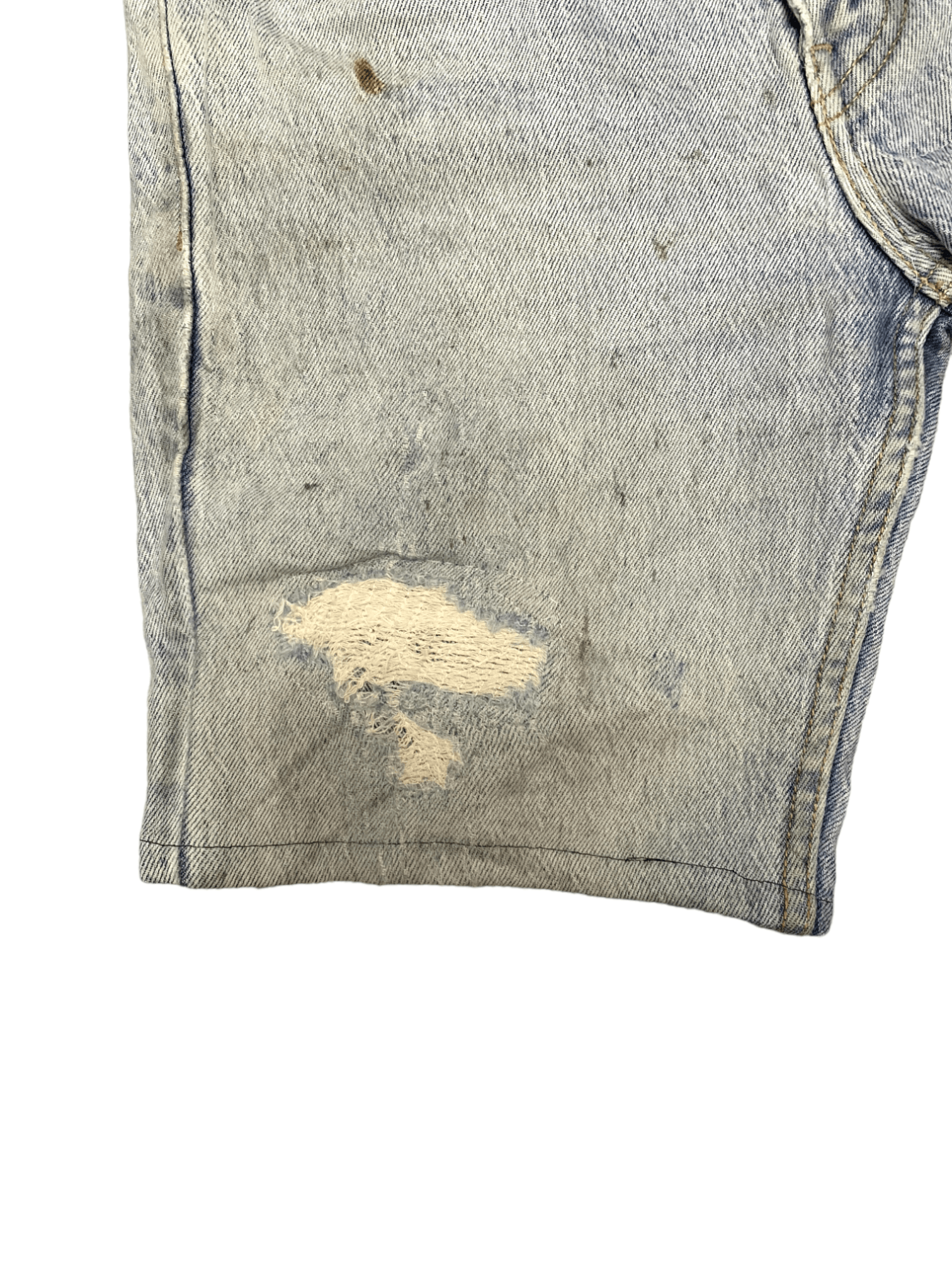 Levi's Vintage Levis 511 Mud Wash Distressed Jean Shorts Jorts Size US 28 / EU 44 - 10 Thumbnail