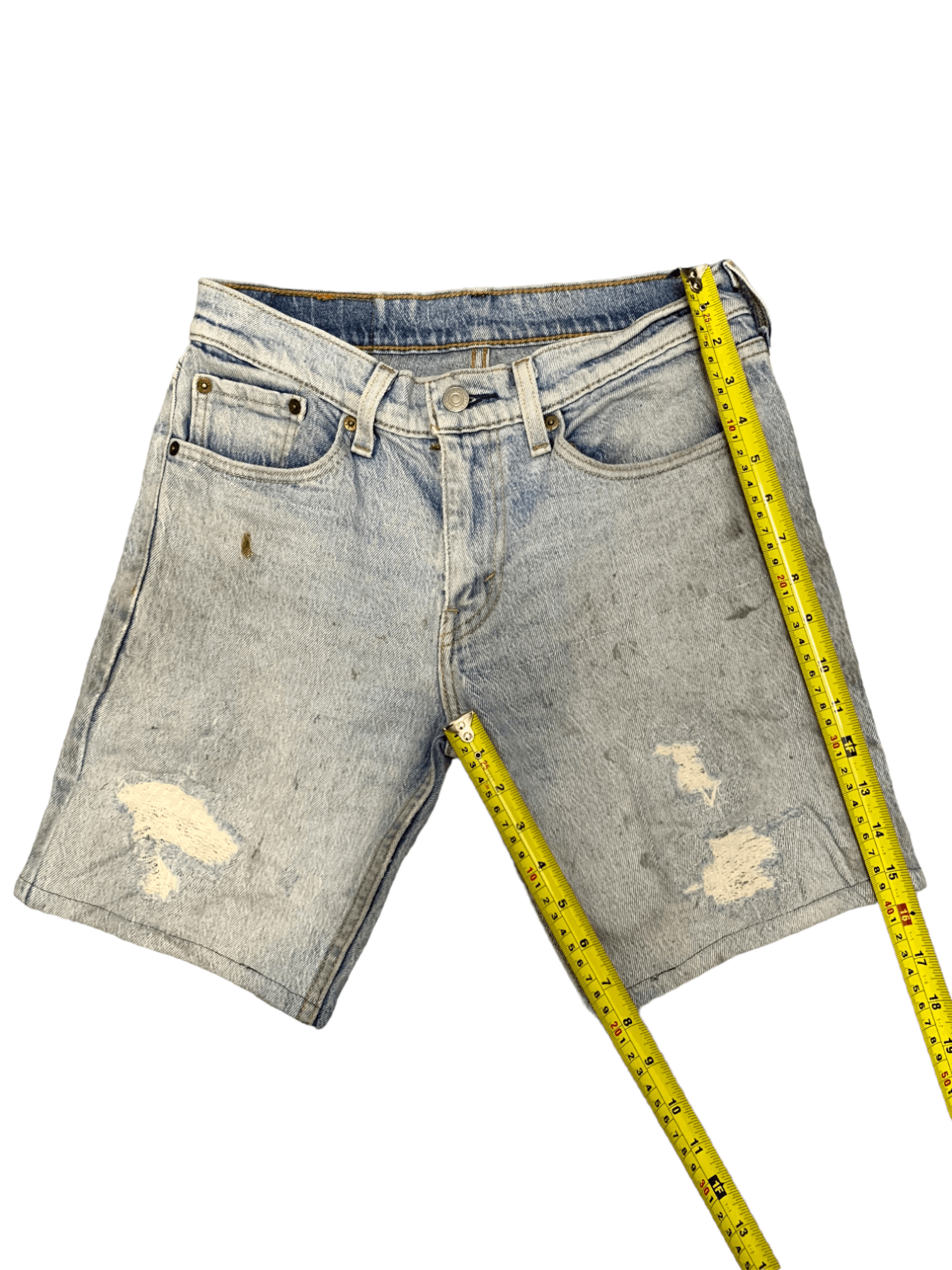 Levi's Vintage Levis 511 Mud Wash Distressed Jean Shorts Jorts Size US 28 / EU 44 - 14 Thumbnail