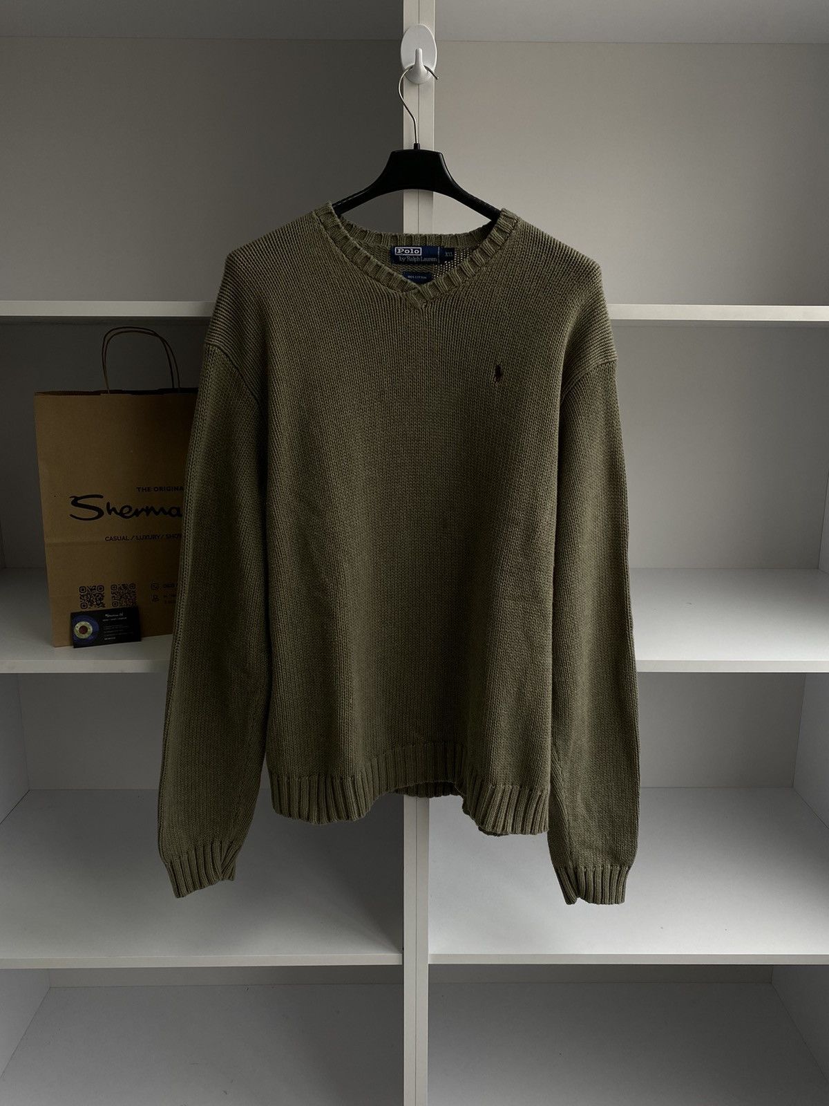 Polo Ralph Lauren Vintage Polo by Ralph Lauren Knit sweater Size US XXL / EU 58 / 5 - 1 Thumbnail