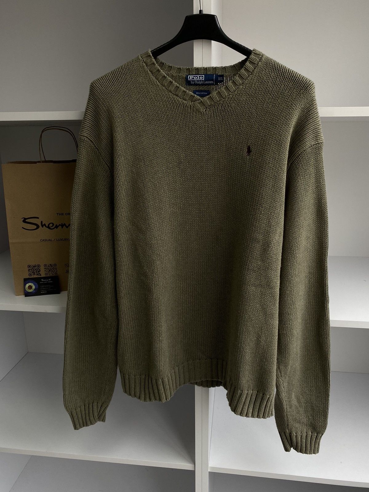 Polo Ralph Lauren Vintage Polo by Ralph Lauren Knit sweater Size US XXL / EU 58 / 5 - 2 Thumbnail