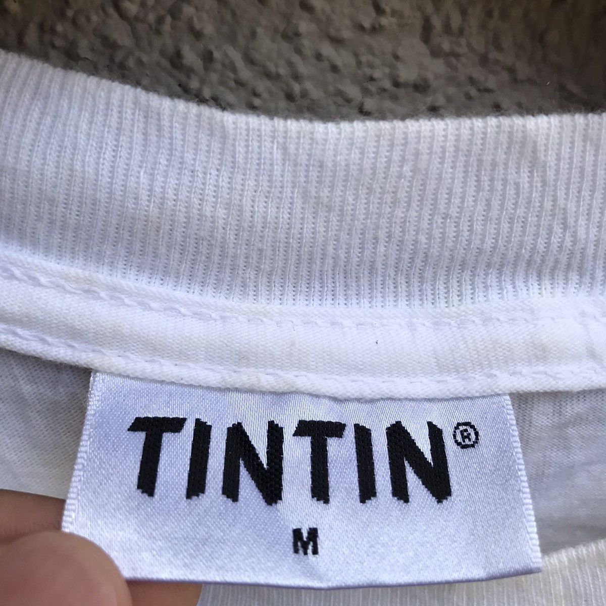 Vintage Vintage TINTIN cartoons tee Size US M / EU 48-50 / 2 - 4 Thumbnail