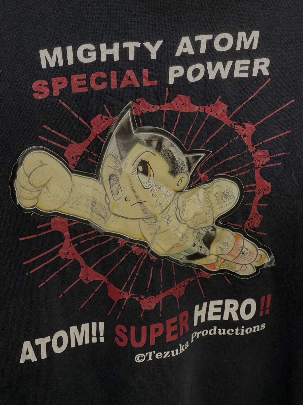 Cartoon Network × Japanese Brand × Vintage Vintage 90s Astro Boy Pullover Zipper Hoodie Size US L / EU 52-54 / 3 - 2 Thumbnail