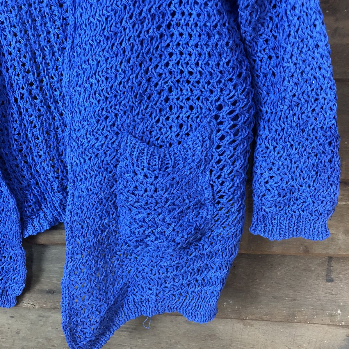 Japanese Brand Japan Crochet mesh net table cloth Cardigan Knitwear #7123 Size M / US 6-8 / IT 42-44 - 7 Thumbnail