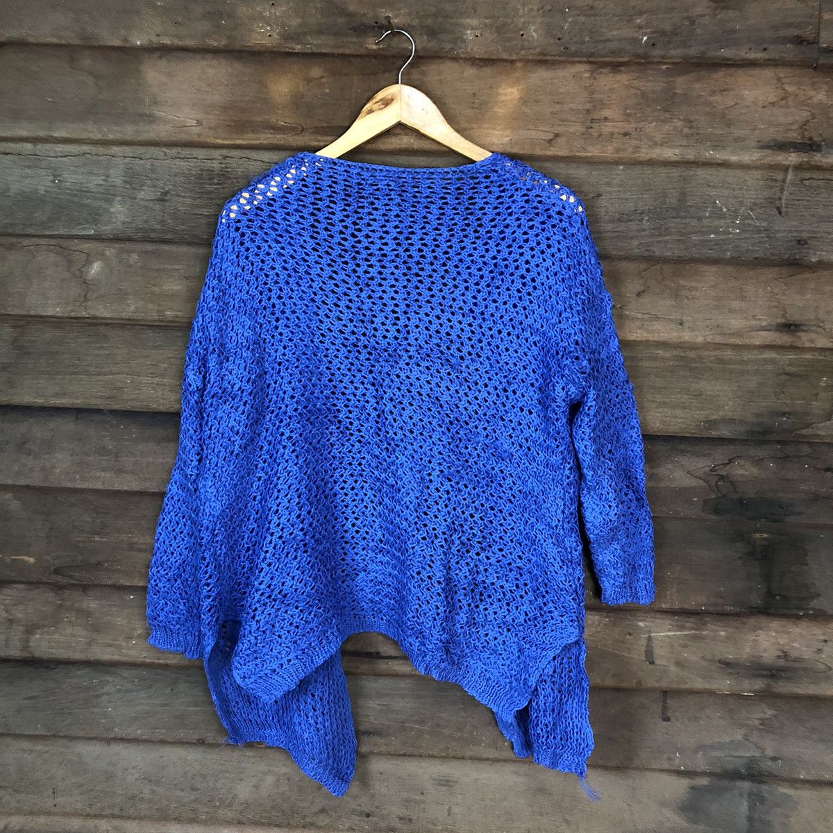 Japanese Brand Japan Crochet mesh net table cloth Cardigan Knitwear #7123 Size M / US 6-8 / IT 42-44 - 11 Thumbnail