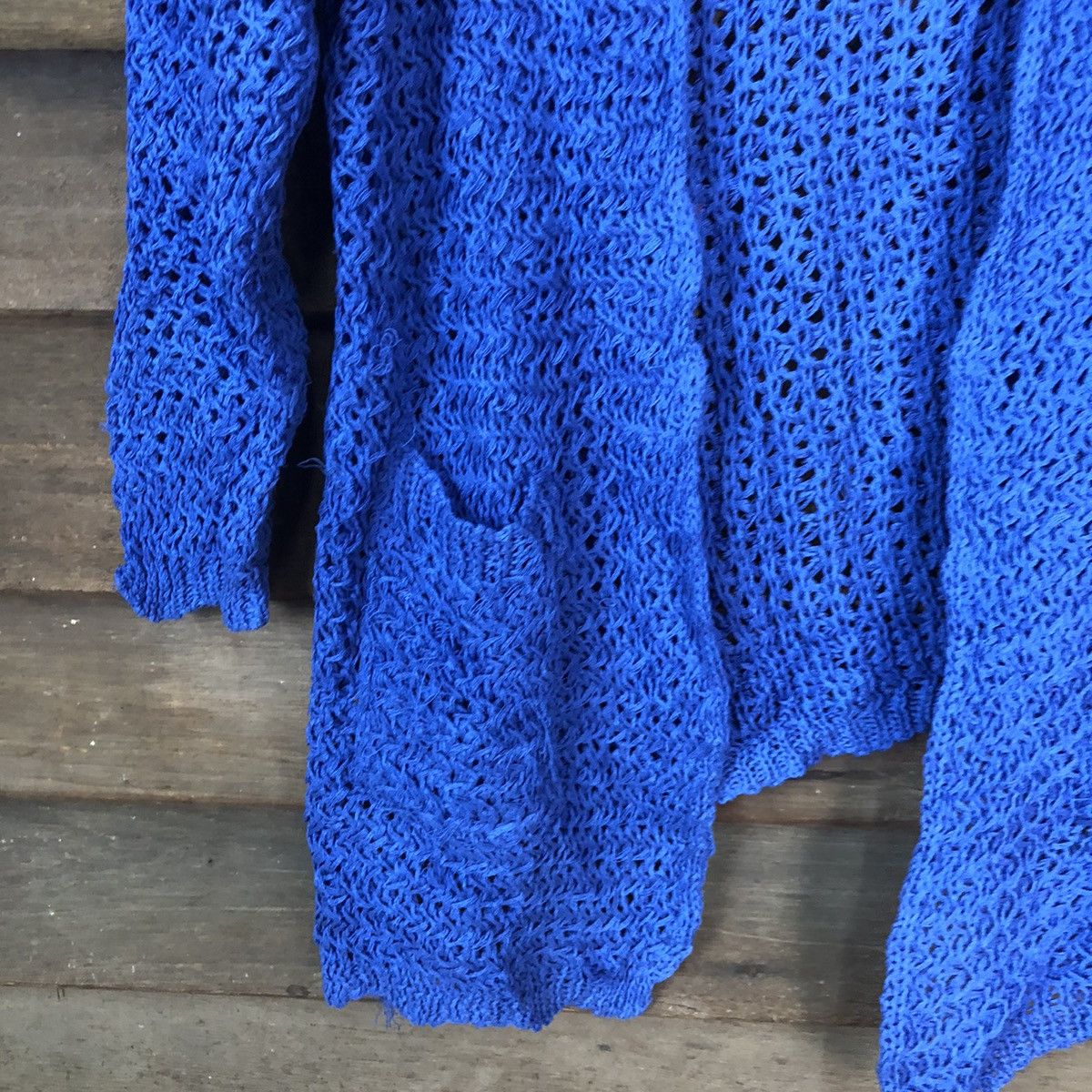 Japanese Brand Japan Crochet mesh net table cloth Cardigan Knitwear #7123 Size M / US 6-8 / IT 42-44 - 6 Thumbnail