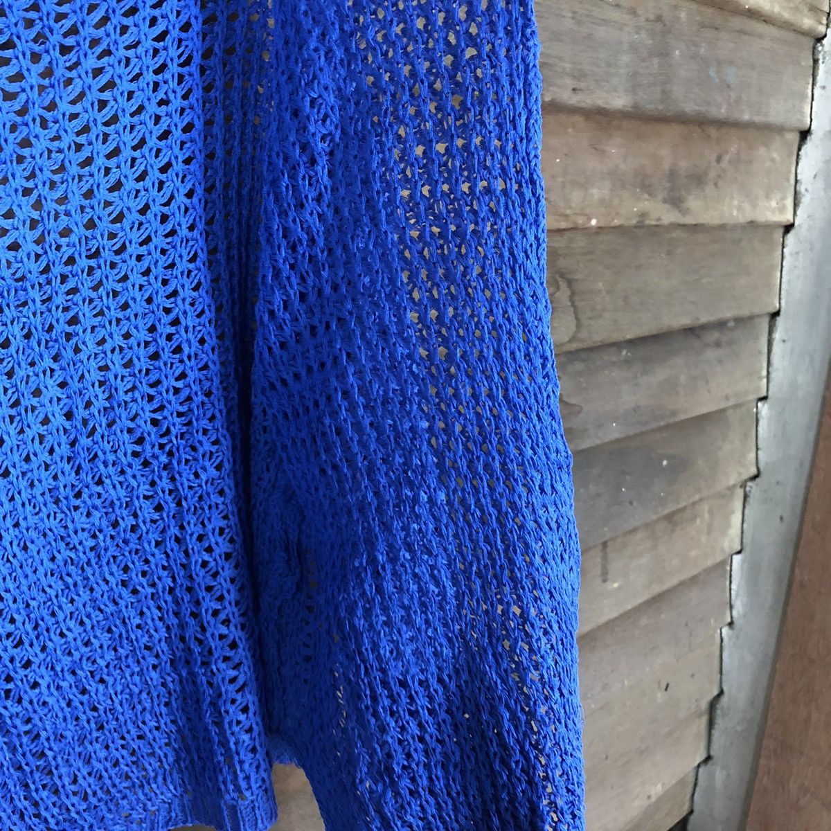 Japanese Brand Japan Crochet mesh net table cloth Cardigan Knitwear #7123 Size M / US 6-8 / IT 42-44 - 10 Thumbnail
