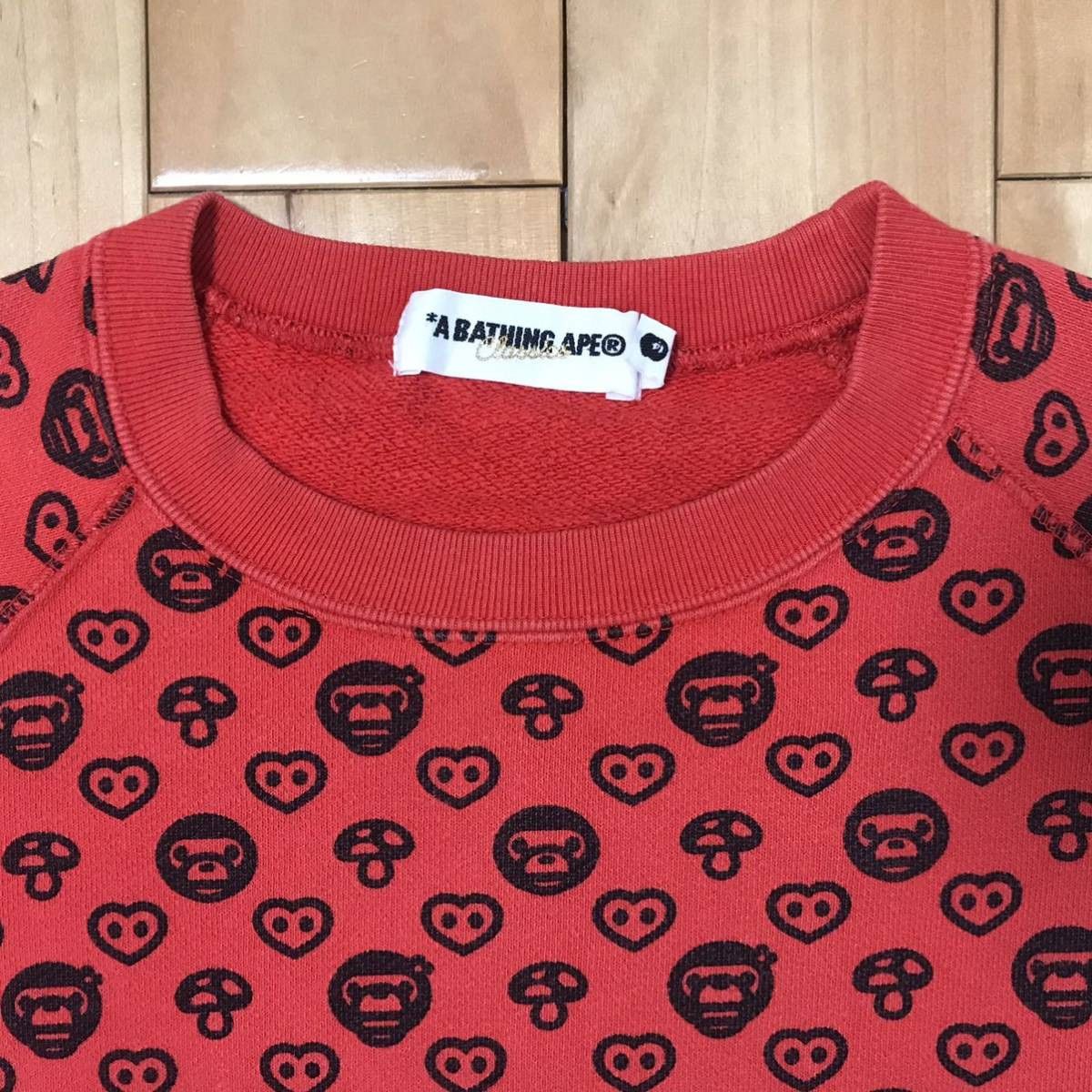 Bape BAPE Milo Monogram sweat shirt Size US S / EU 44-46 / 1 - 3 Thumbnail