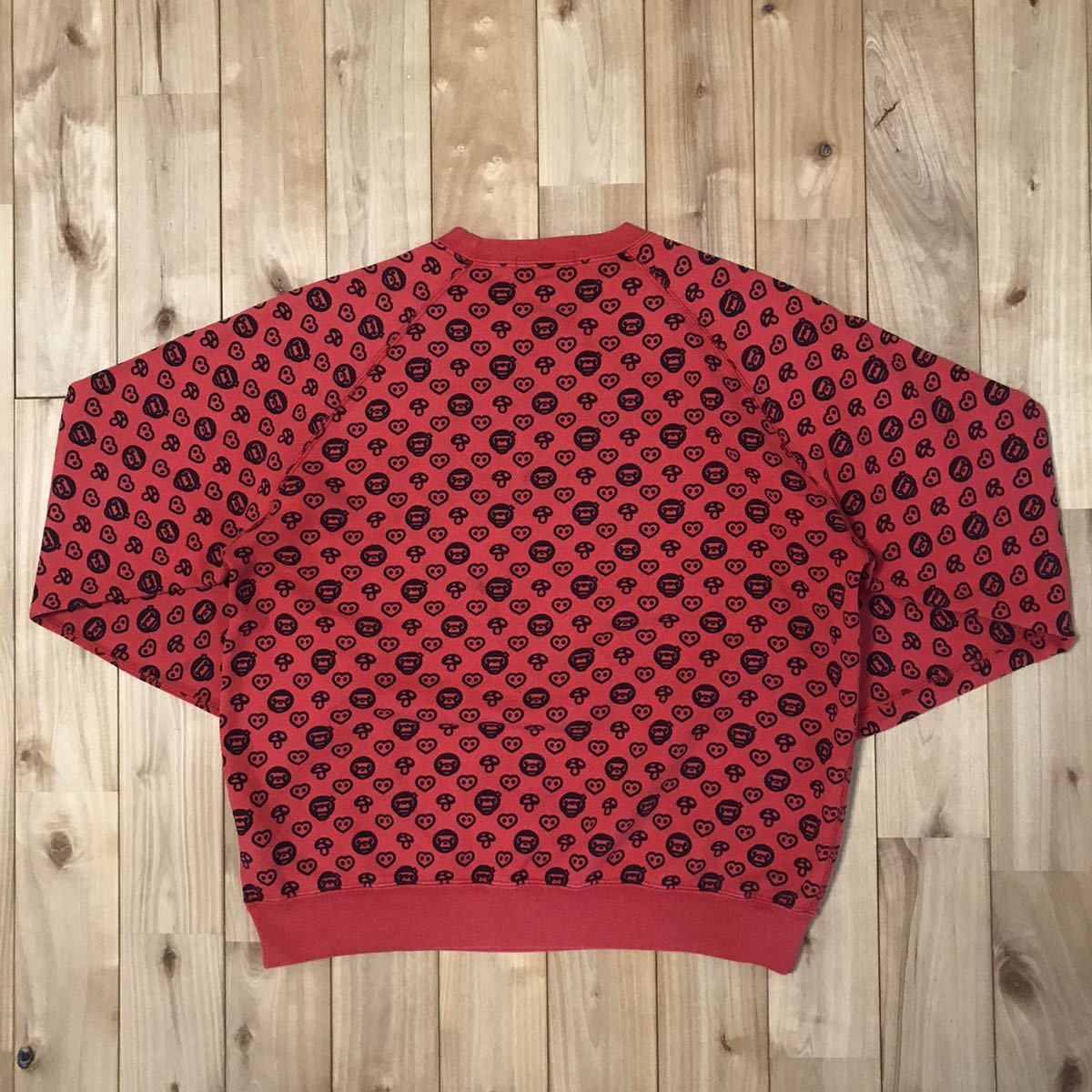 Bape BAPE Milo Monogram sweat shirt Size US S / EU 44-46 / 1 - 2 Thumbnail