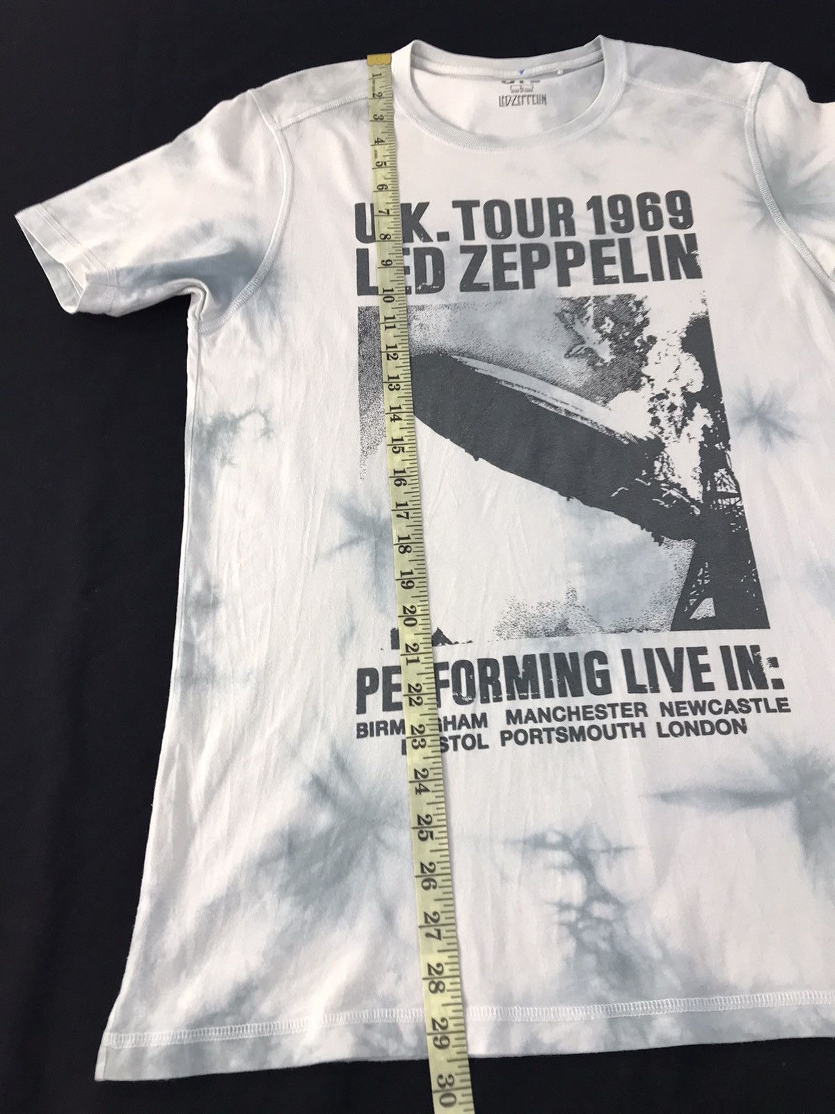 Band Tees × Led Zeppelin U.K Tour 1969 Led Zeppelin Cover Album Tee Size US M / EU 48-50 / 2 - 9 Thumbnail