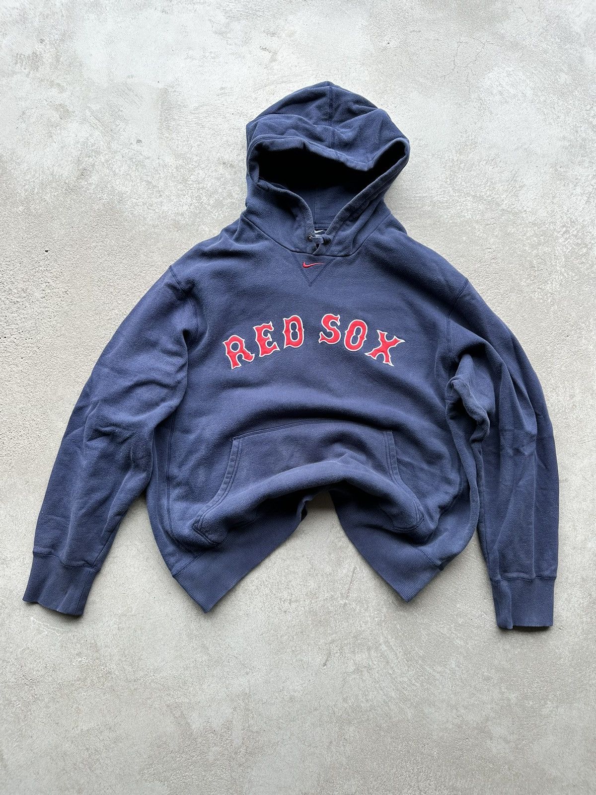 Vintage Nike Center Swoosh Boston Red Sox Hoodie - S – The Come Up