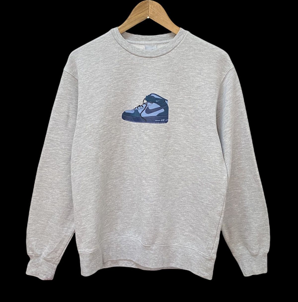 Nike 🔥VINTAGE NIKE AIR SWEATSHIRT AIR FORCE EMBROIDERY JUMPER Size US M / EU 48-50 / 2 - 1 Thumbnail