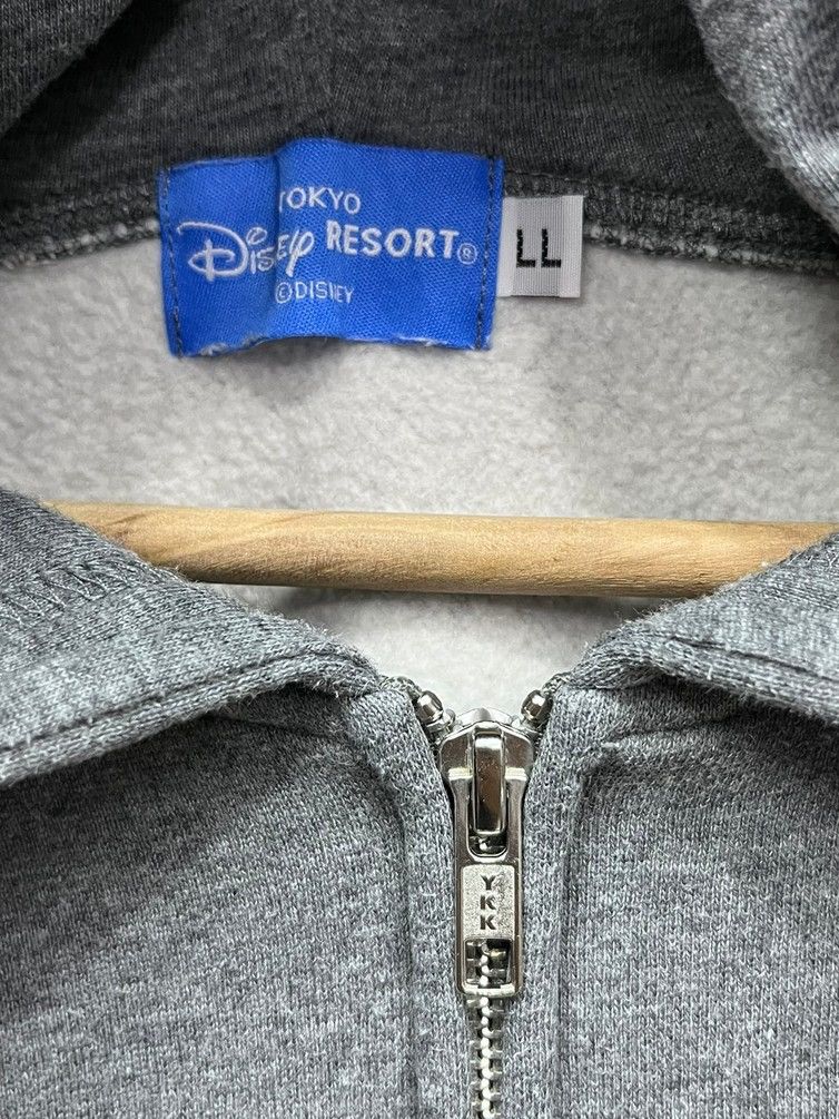 Disney × Mickey Mouse × Vintage VTG MICKEY MOUSE EARS HOODED ZIPPER SWEATSHIRT Size XL / US 12-14 / IT 48-50 - 6 Thumbnail