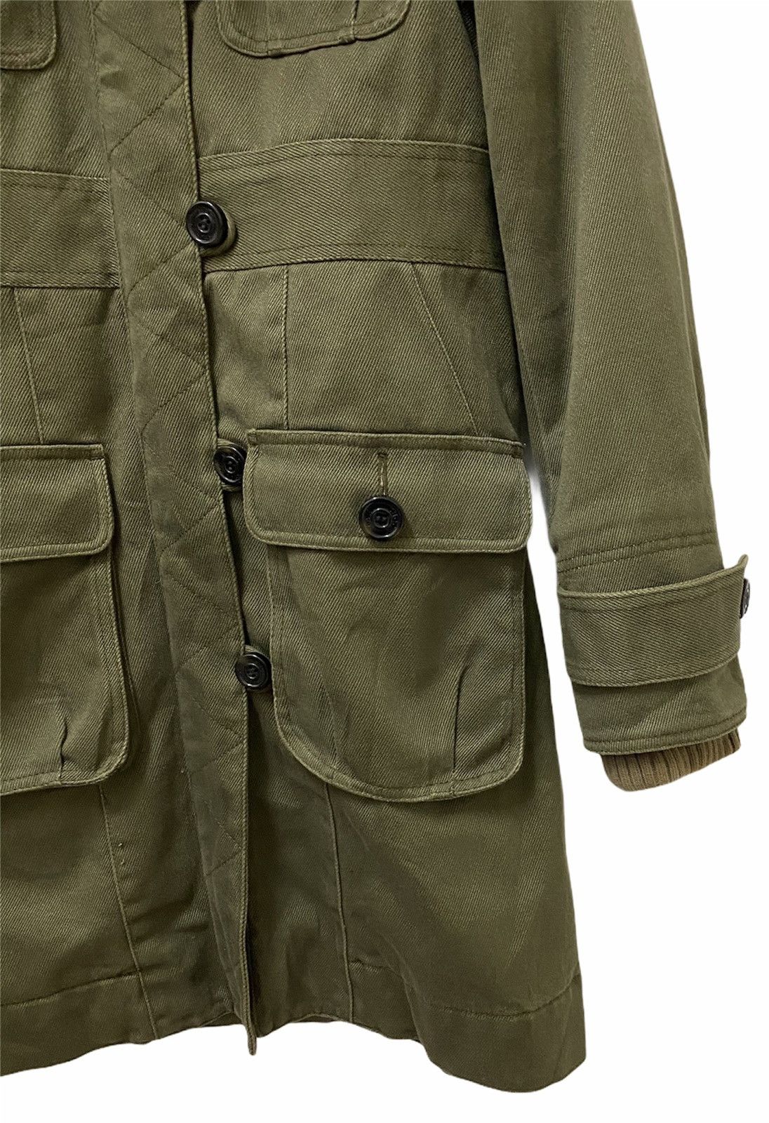 Designer × Marc Jacobs Marc Jacobs Faux Fur Multi Pocket Fishtail Parka Jacket Size US S / EU 44-46 / 1 - 7 Thumbnail