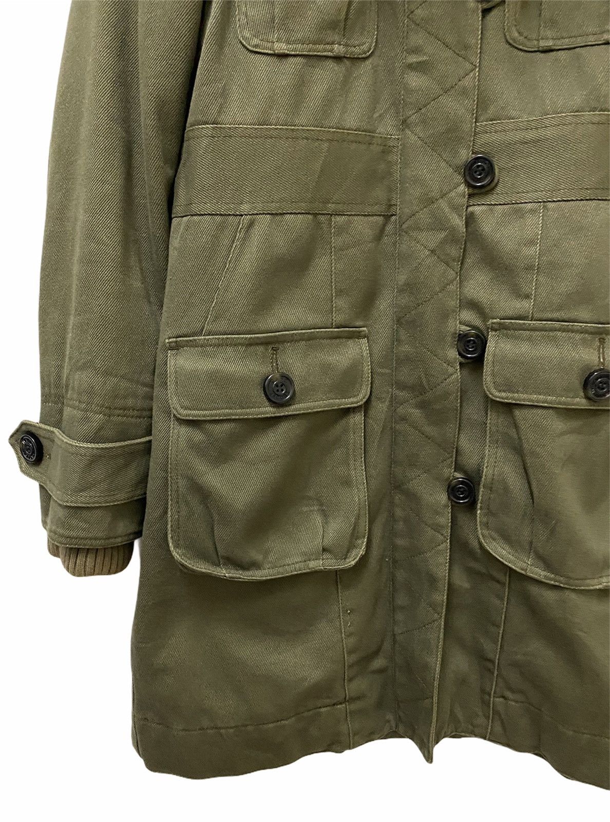 Designer × Marc Jacobs Marc Jacobs Faux Fur Multi Pocket Fishtail Parka Jacket Size US S / EU 44-46 / 1 - 8 Thumbnail