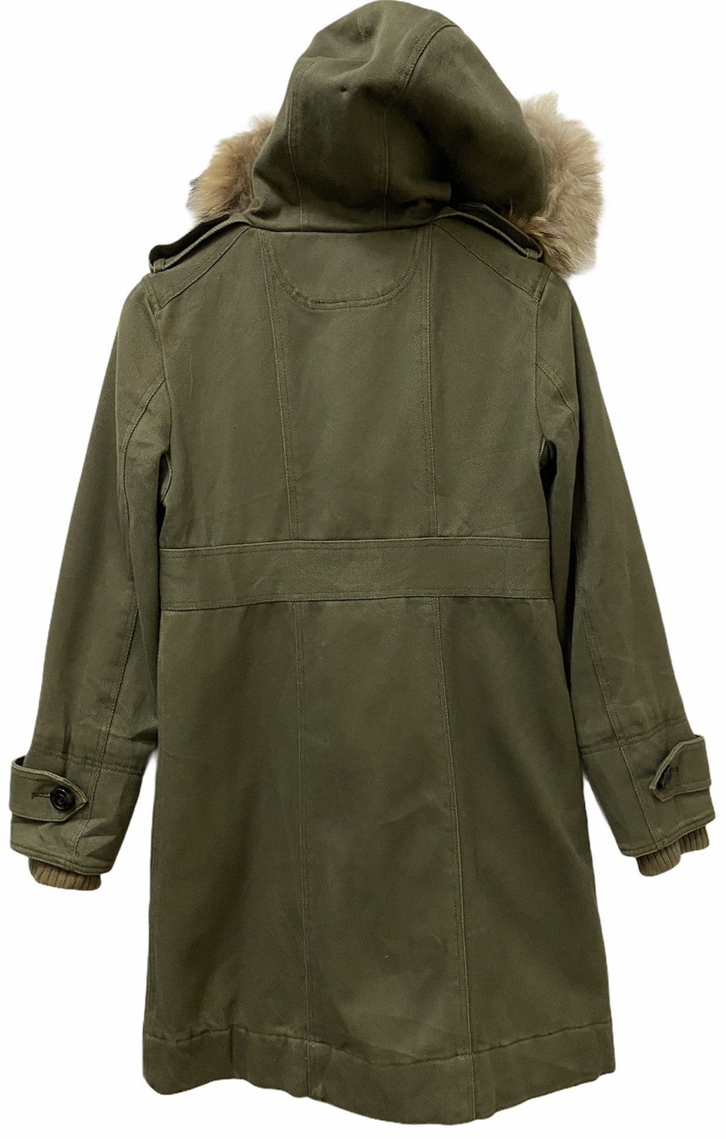Designer × Marc Jacobs Marc Jacobs Faux Fur Multi Pocket Fishtail Parka Jacket Size US S / EU 44-46 / 1 - 4 Thumbnail