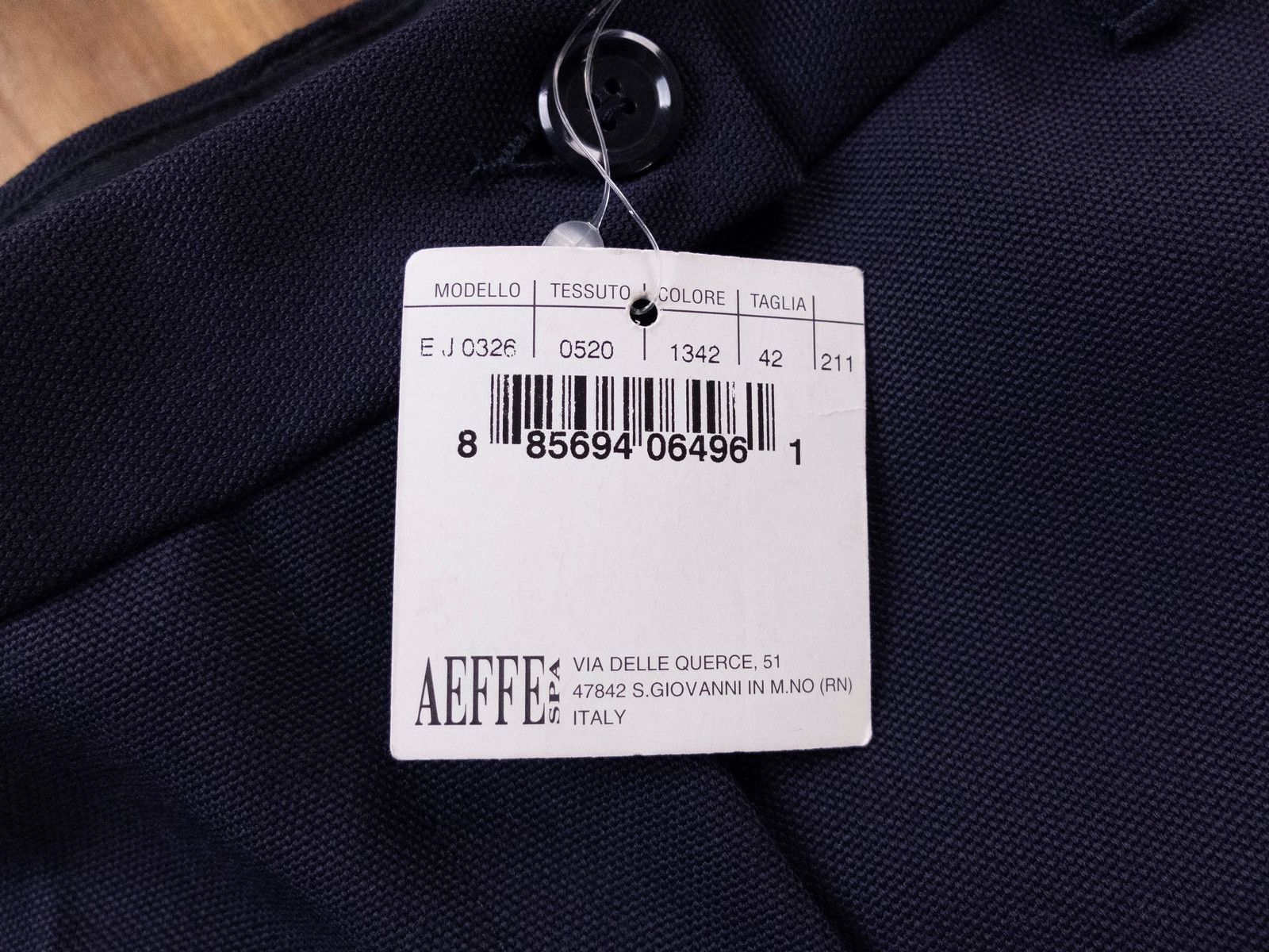 Moschino MOSCHINO navy blue red wool trousers pants 8 US / 42 Size 30" / US 8 / IT 44 - 3 Thumbnail