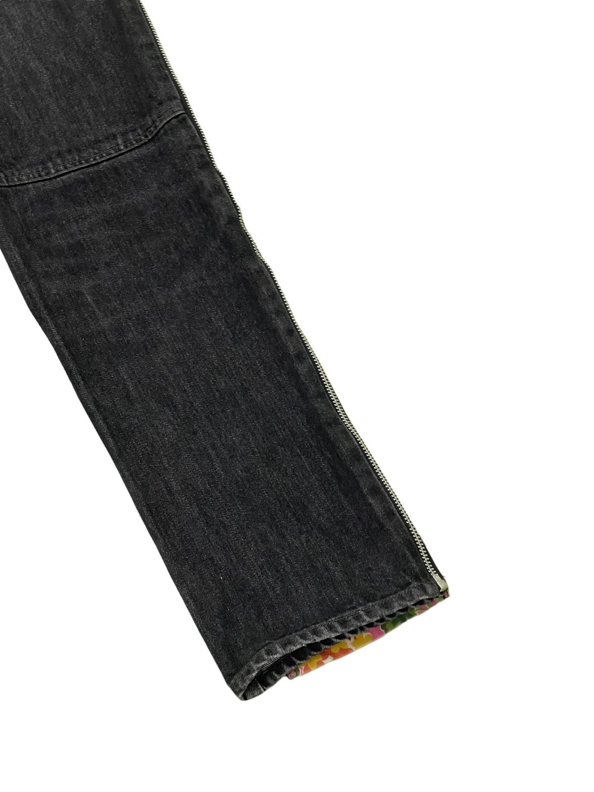 Japanese Brand Layered Zipped Jeans Betty’s Blue Shinji Abe Slim Denim 5🟦2 Size US 29 - 15 Thumbnail