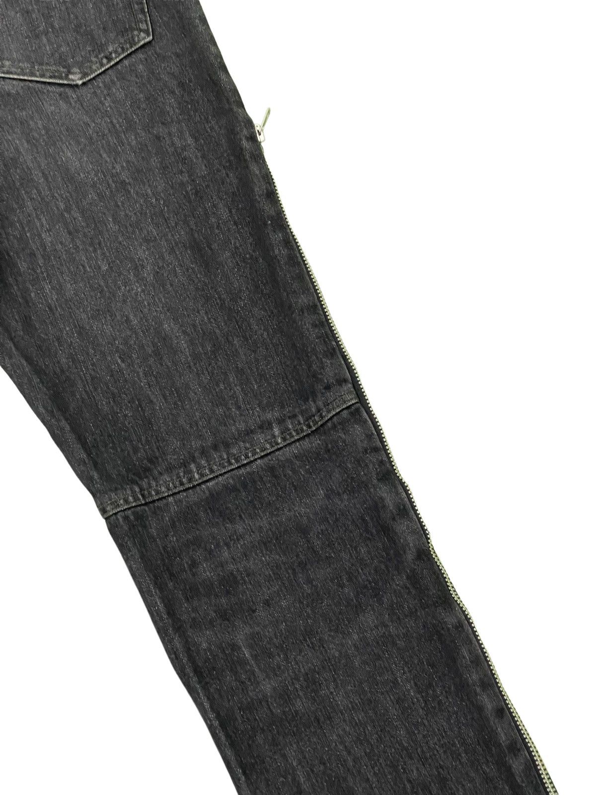 Japanese Brand Layered Zipped Jeans Betty’s Blue Shinji Abe Slim Denim 5🟦2 Size US 29 - 18 Thumbnail