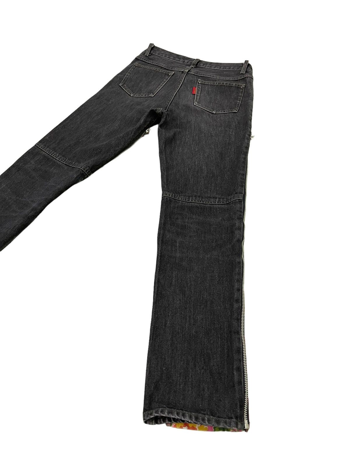 Japanese Brand Layered Zipped Jeans Betty’s Blue Shinji Abe Slim Denim 5🟦2 Size US 29 - 14 Thumbnail