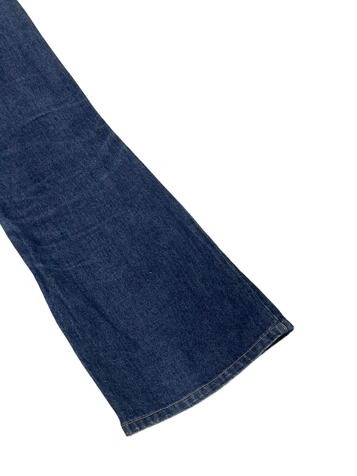 Japanese Brand Flare Jeans Vtg Big John Distress Denim Boot Cut 5🟦2 Size US 29 - 15 Thumbnail
