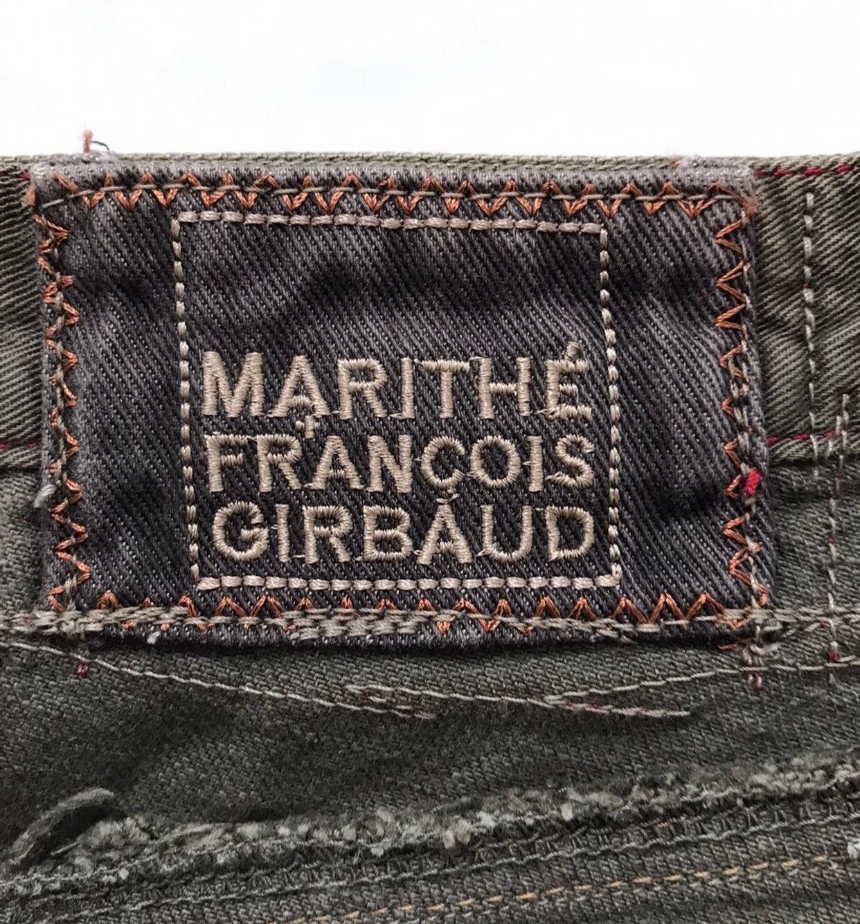 Marithe + Francois Girbaud MARITHE FRANCOIS GIRBAUD BAGGY TROUSER PANTS Size US 31 - 7 Thumbnail