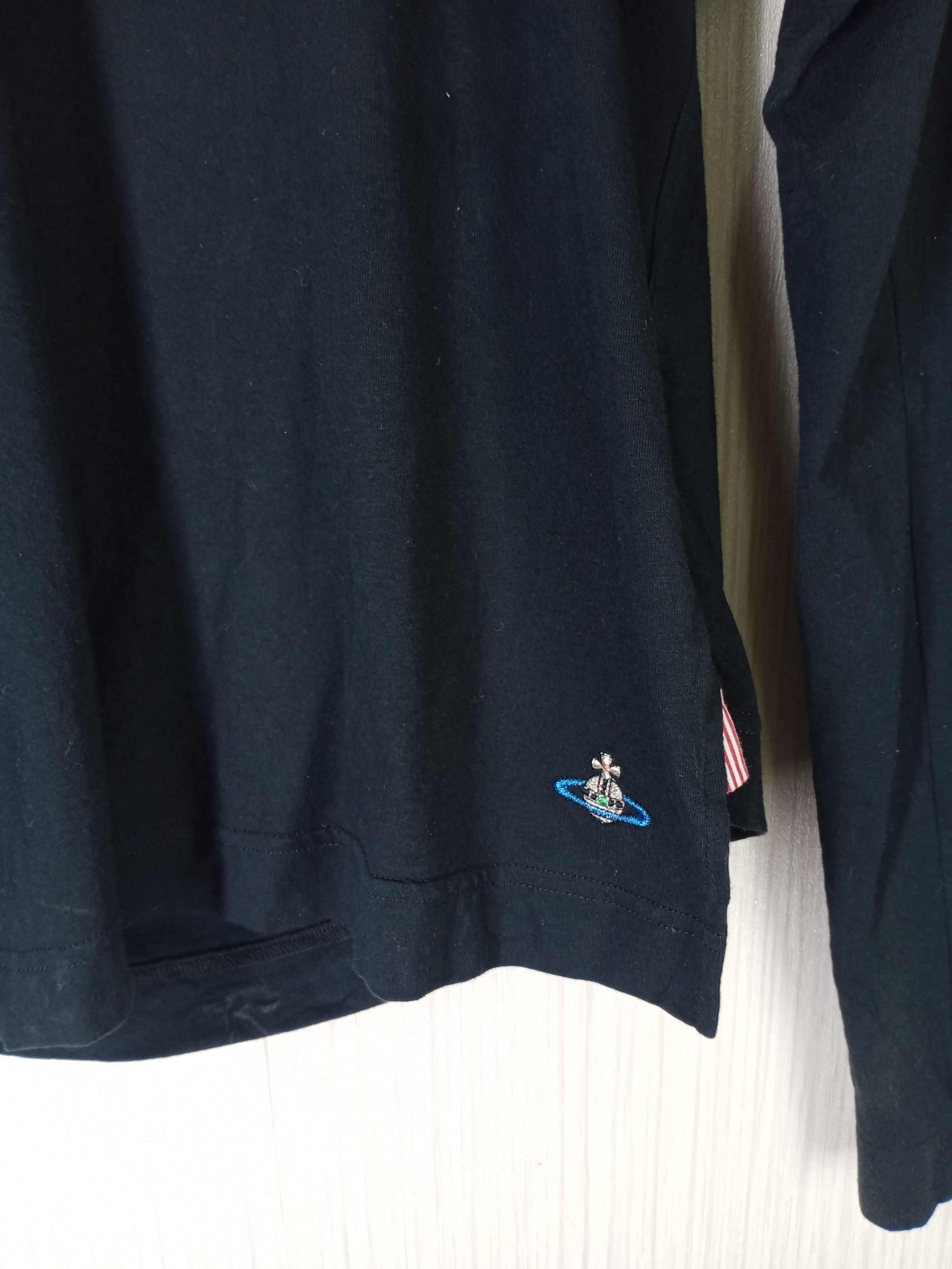 Vivienne Westwood Rare Vivienne Westwood Nice Design Long Sleeve Tshirt Size S / US 4 / IT 40 - 3 Thumbnail