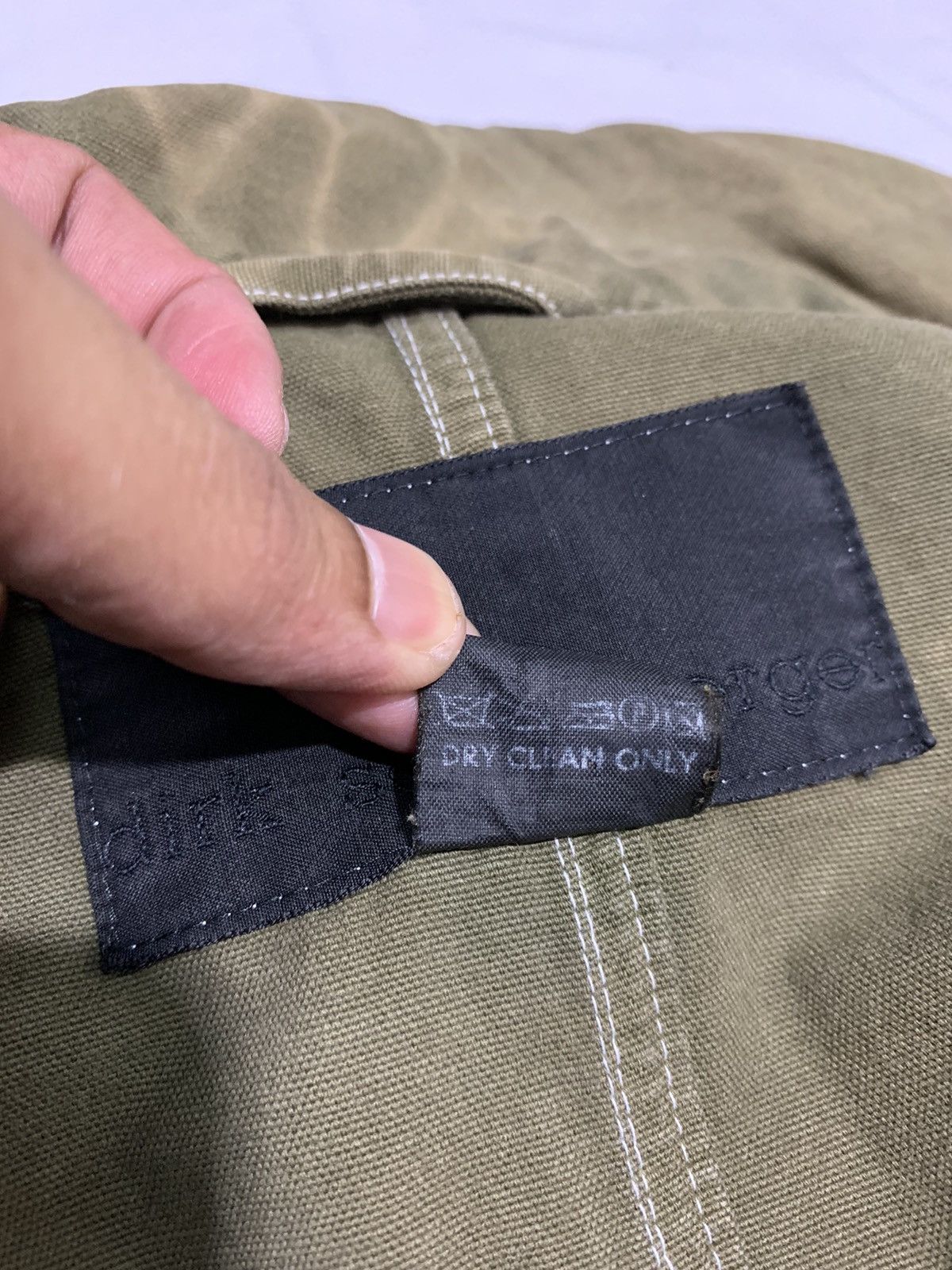 Dirk Bikkembergs × Dirk Schonberger 🔥DIRK SCHÖNBERGER MILITARY STYLE JACKETS Size US M / EU 48-50 / 2 - 10 Thumbnail