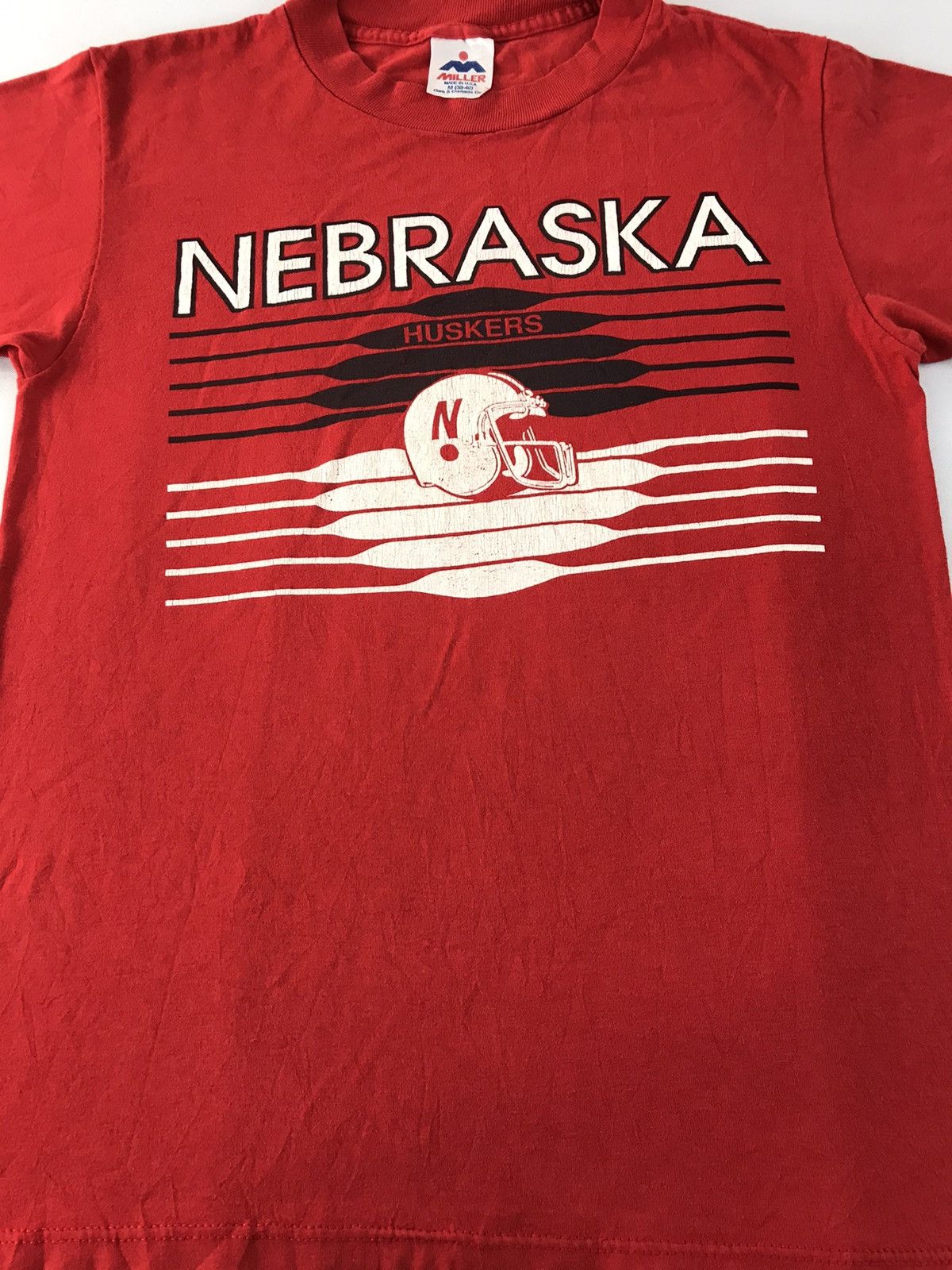 NCAA Nebraska Husker NCAA Football Team Subdivision Big Logo Tee Size US S / EU 44-46 / 1 - 2 Thumbnail