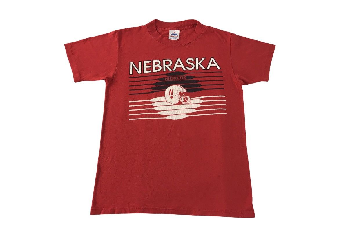 NCAA Nebraska Husker NCAA Football Team Subdivision Big Logo Tee Size US S / EU 44-46 / 1 - 1 Thumbnail
