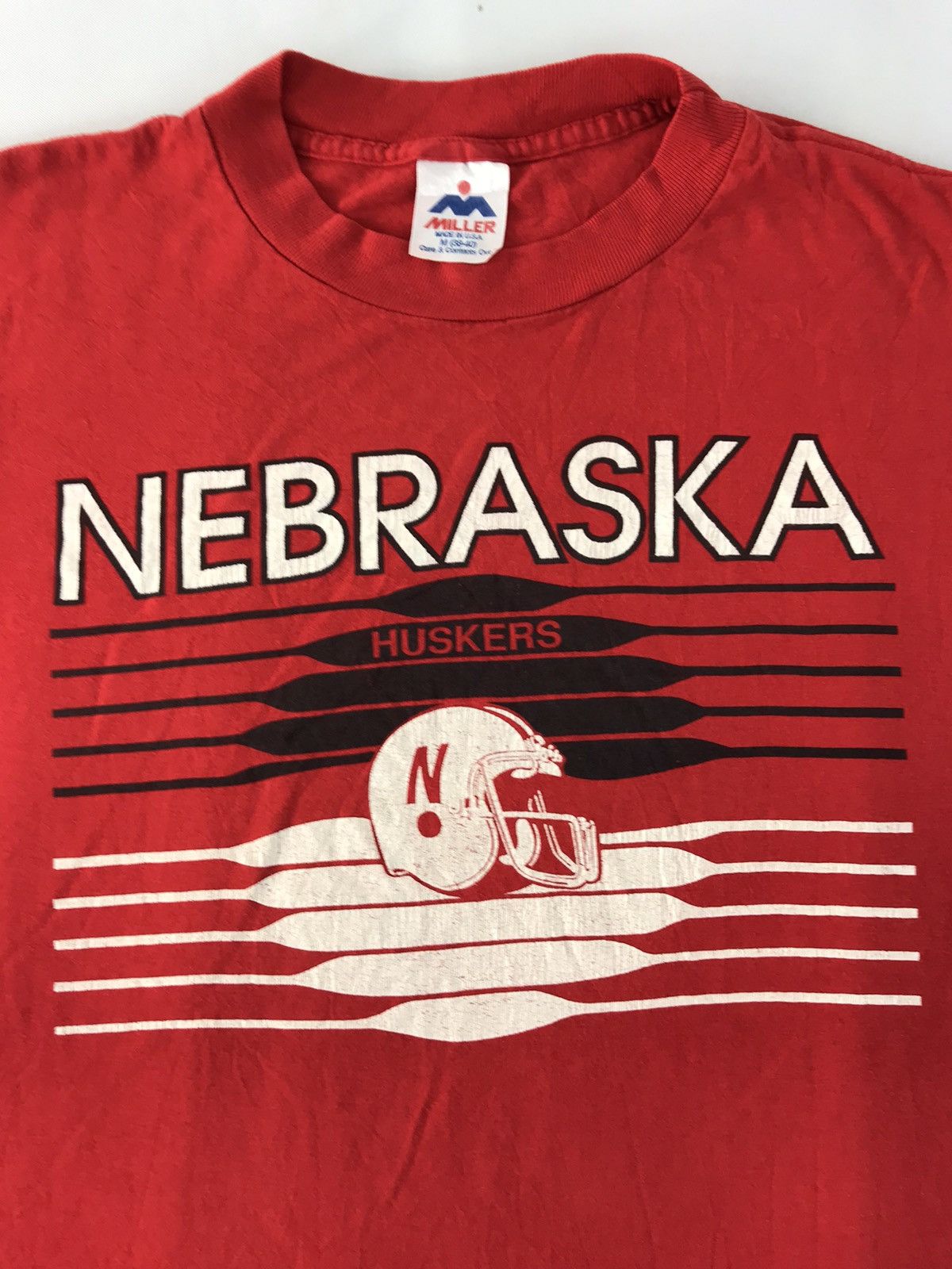 NCAA Nebraska Husker NCAA Football Team Subdivision Big Logo Tee Size US S / EU 44-46 / 1 - 3 Thumbnail