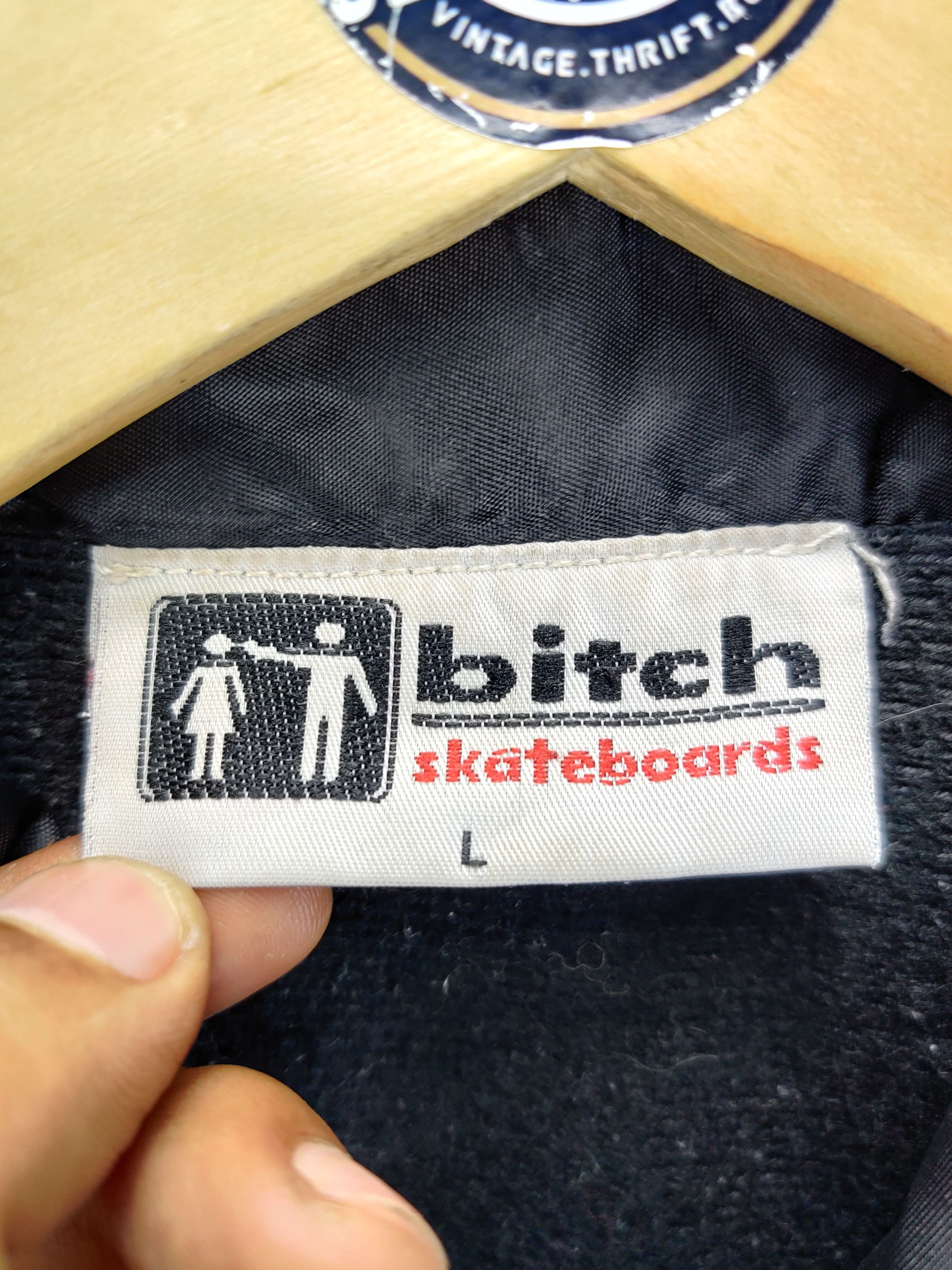 Vintage Vintage Bitch Skateboard Coach Jacket Size US L / EU 52-54 / 3 - 10 Thumbnail