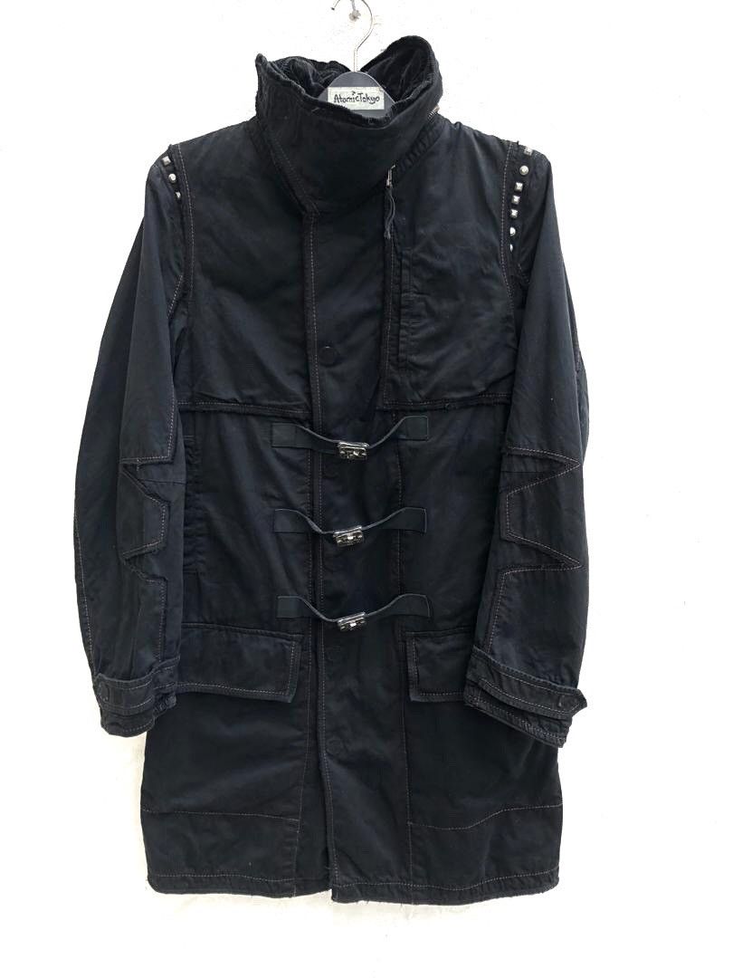 Marithe + Francois Girbaud × Seditionaries MFG Black Bondage Hoodie Jacket Size US M / EU 48-50 / 2 - 1 Thumbnail
