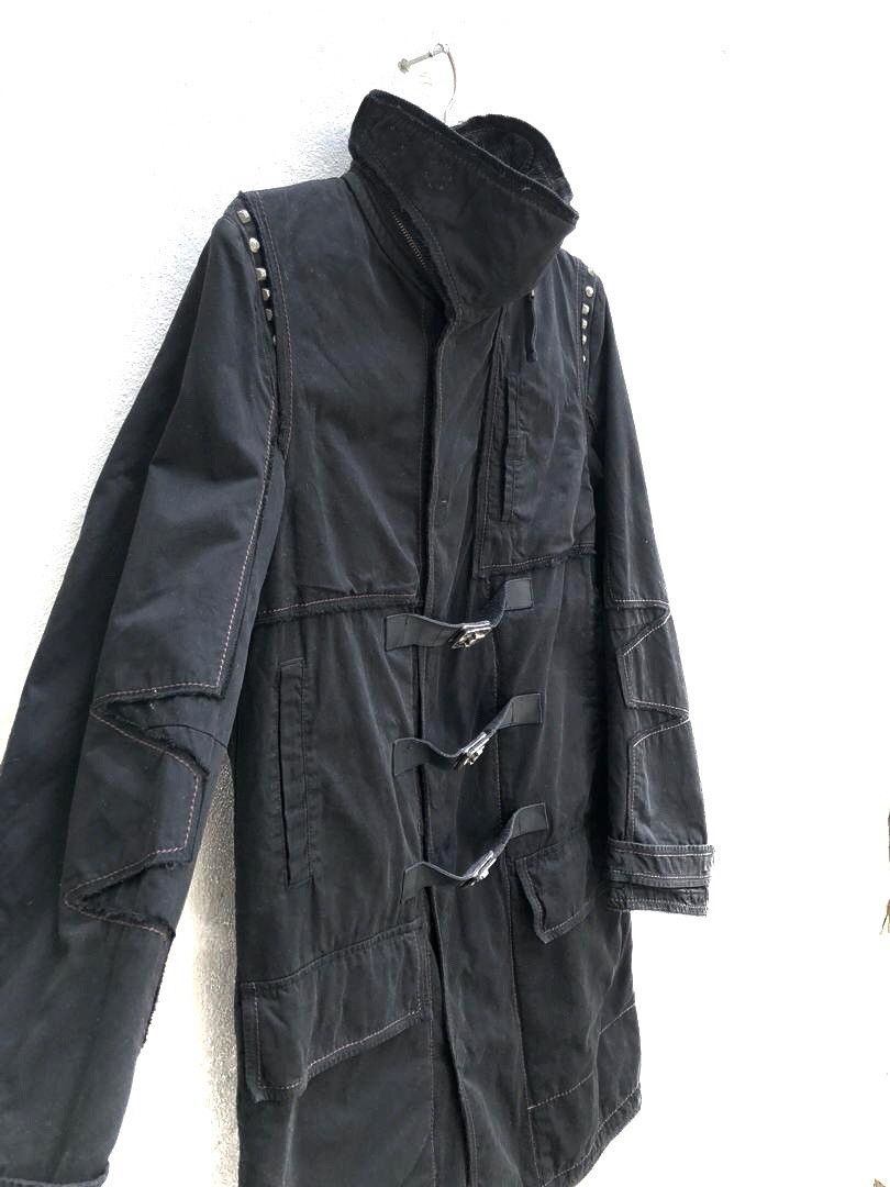 Marithe + Francois Girbaud × Seditionaries MFG Black Bondage Hoodie Jacket Size US M / EU 48-50 / 2 - 2 Thumbnail